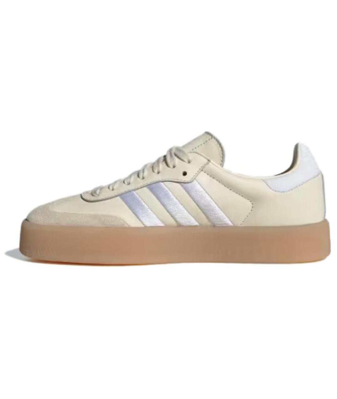 ADIDAS Бежевые кеды, фото 2