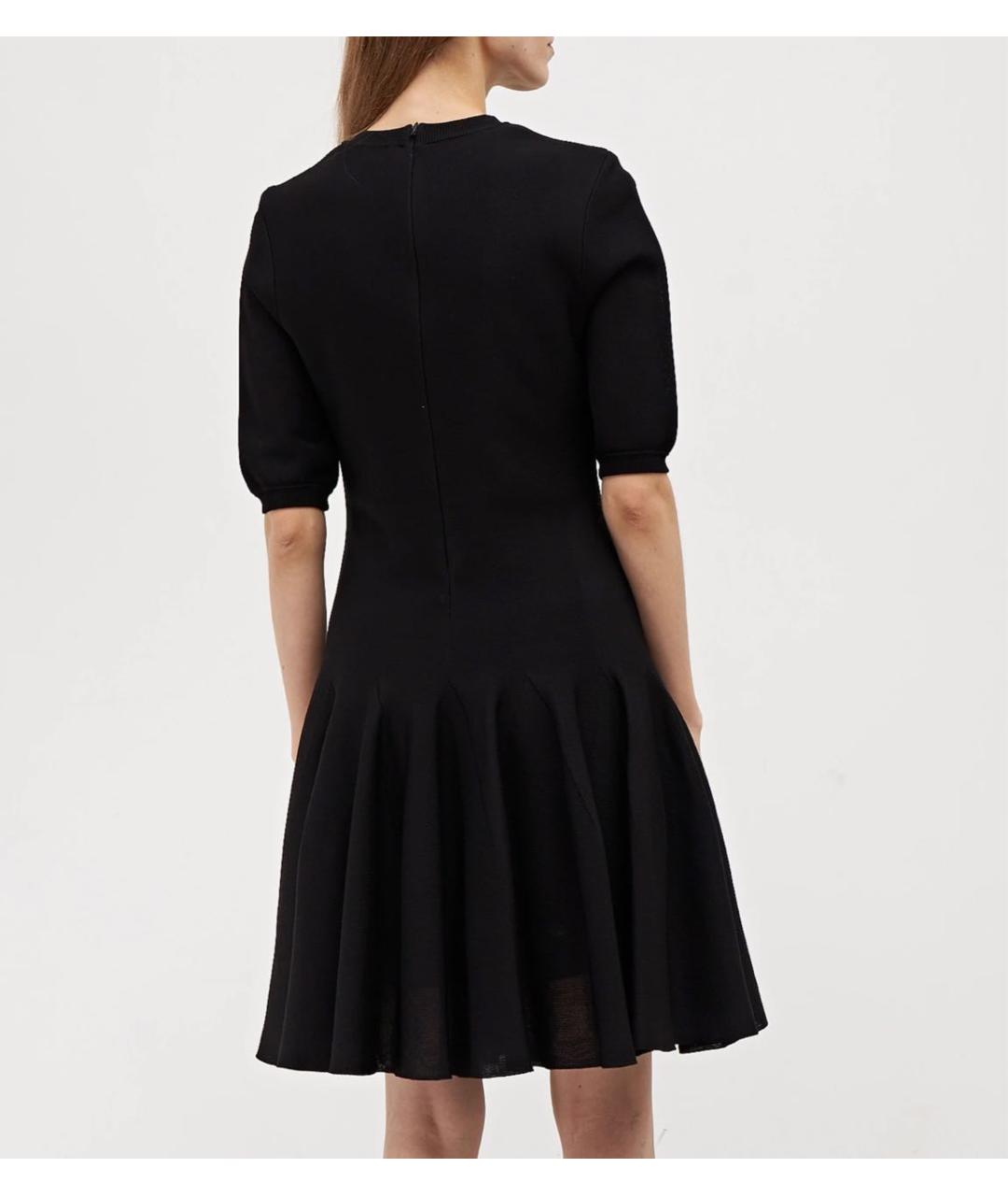 GIVENCHY Черное вискозное платье, фото 2