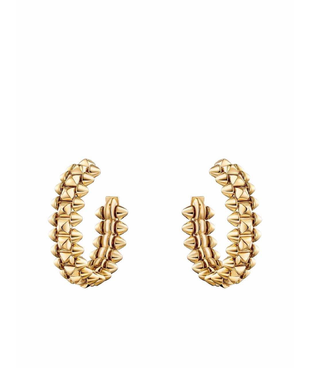CARTIER Золотые серьги из желтого золота, фото 1