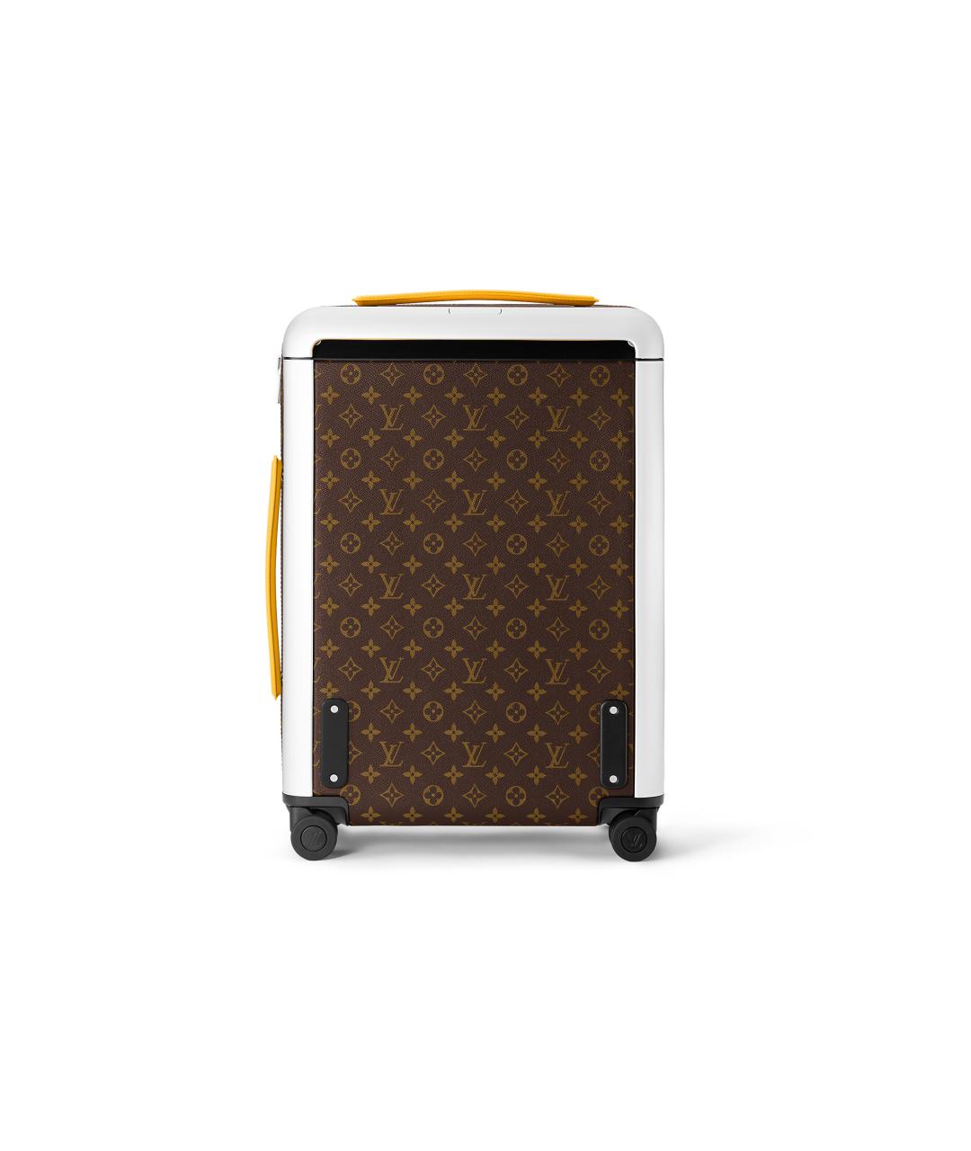 LOUIS VUITTON Коричневый чемодан, фото 4