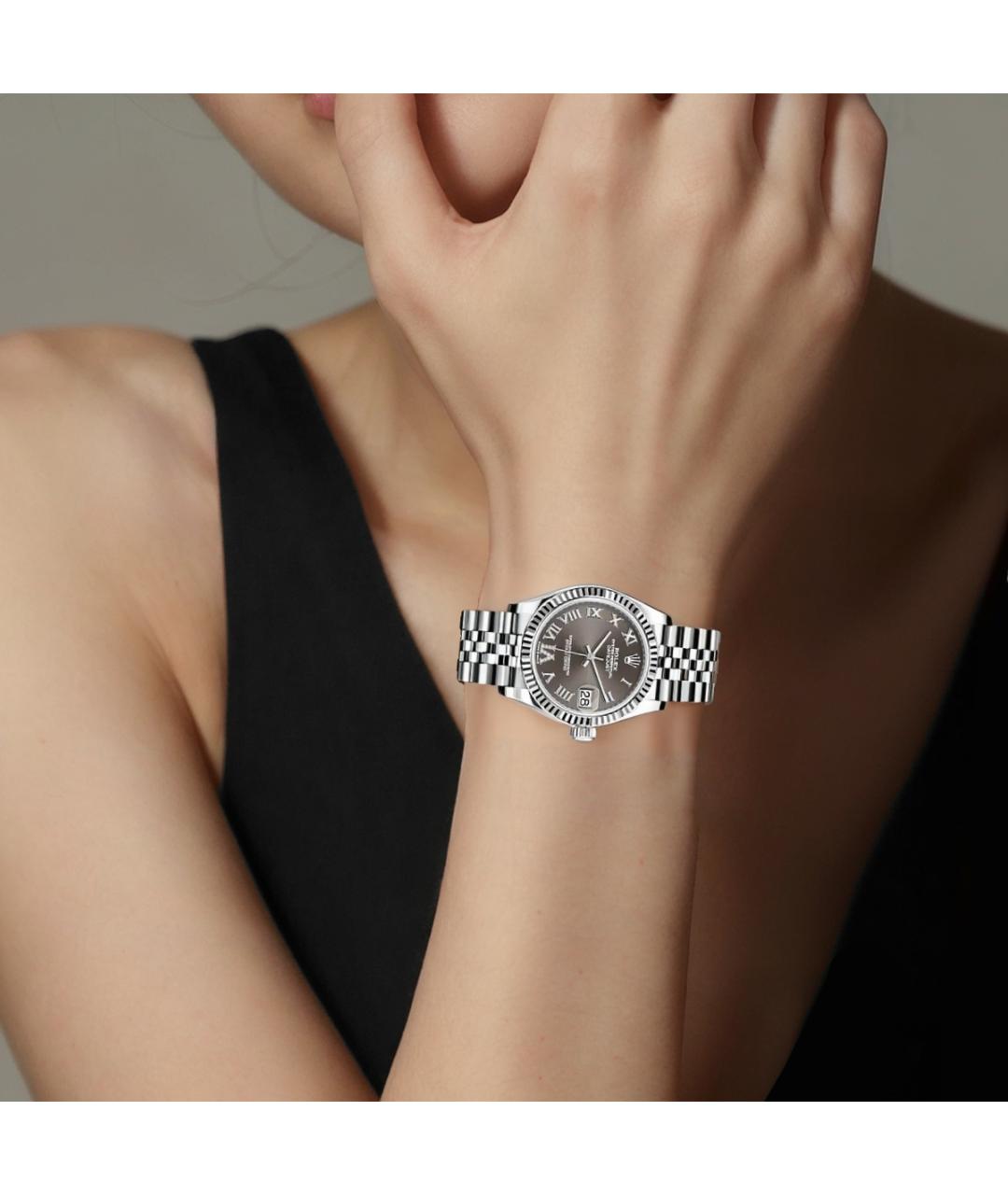 ROLEX Часы из белого золота, фото 3