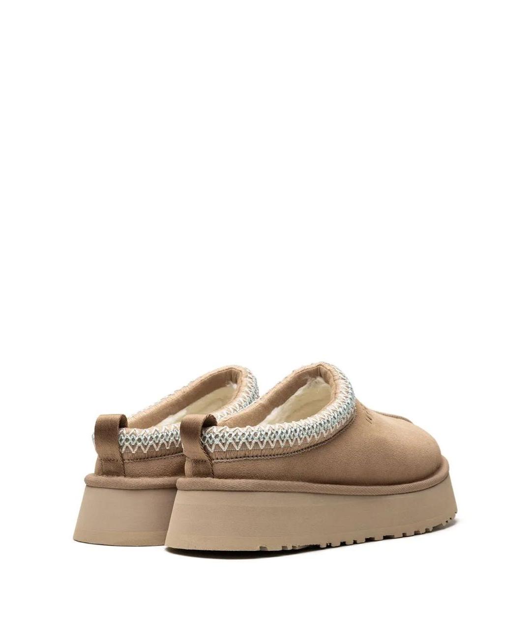 UGG AUSTRALIA Бежевые замшевые сапоги, фото 3