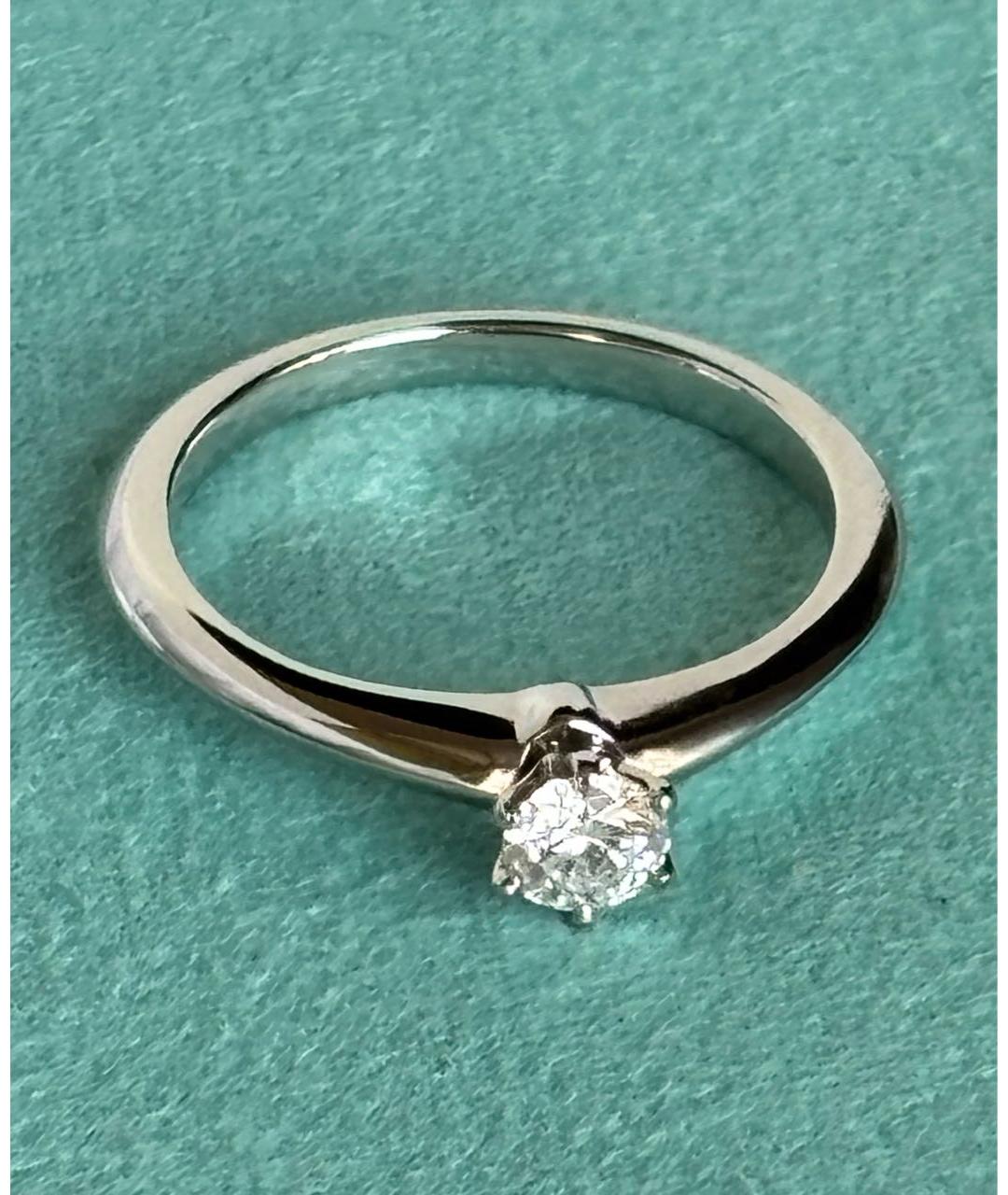 TIFFANY&CO Платиновое кольцо, фото 6