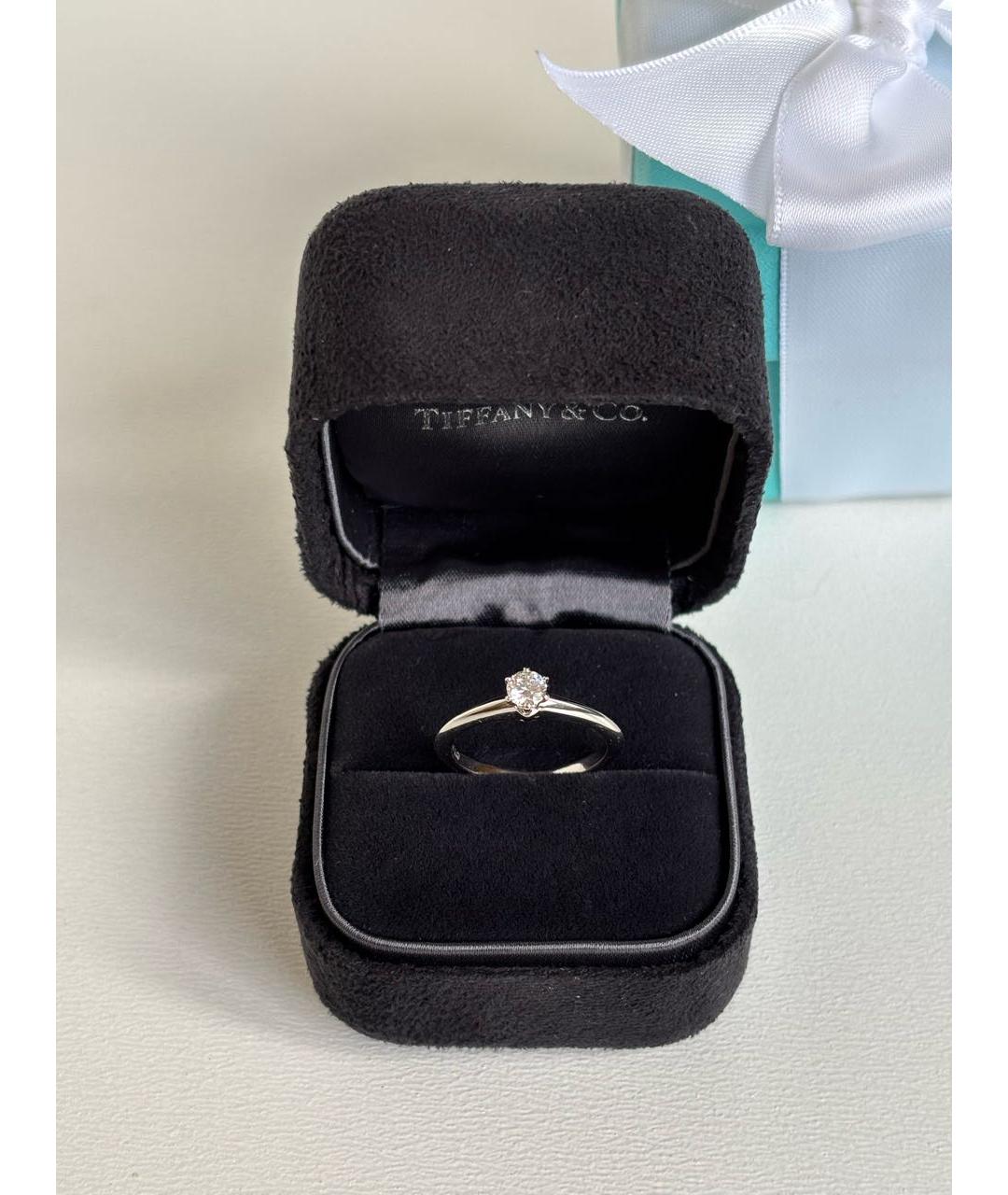 TIFFANY&CO Платиновое кольцо, фото 4