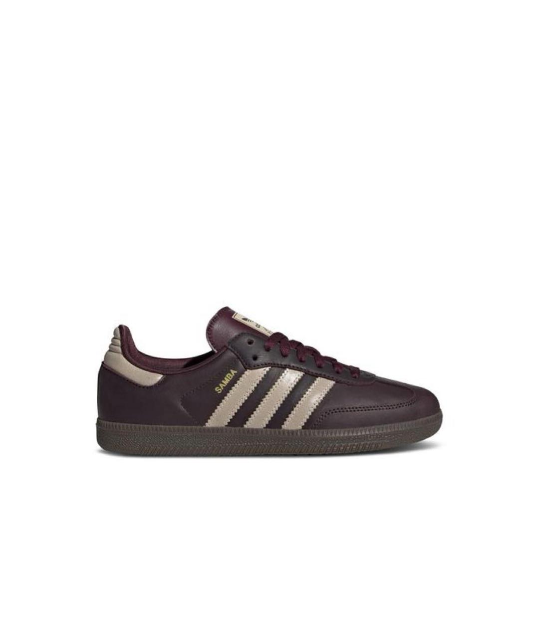 ADIDAS Бордовые кеды, фото 5