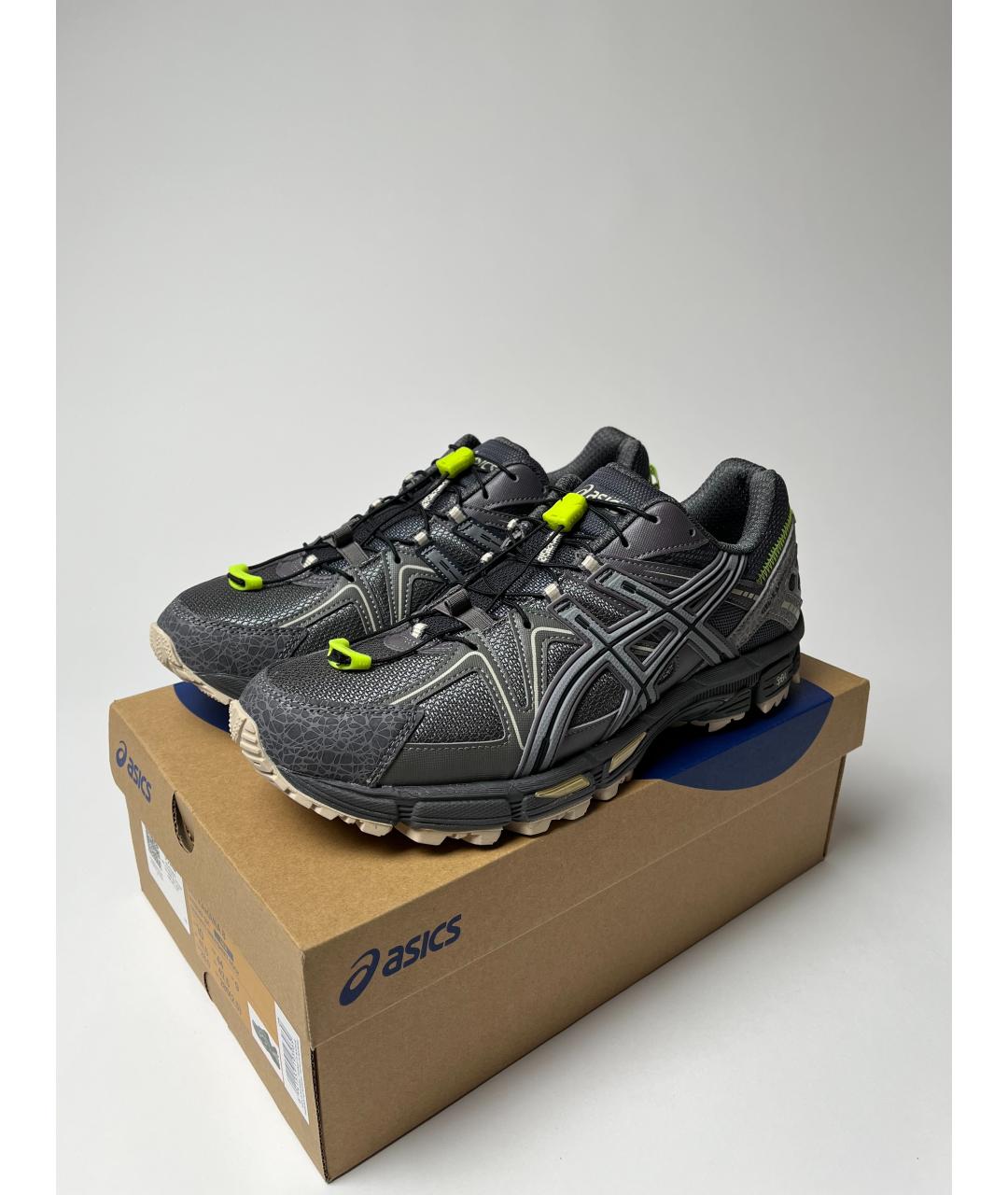 ASICS Антрацитовые низкие кроссовки / кеды, фото 3
