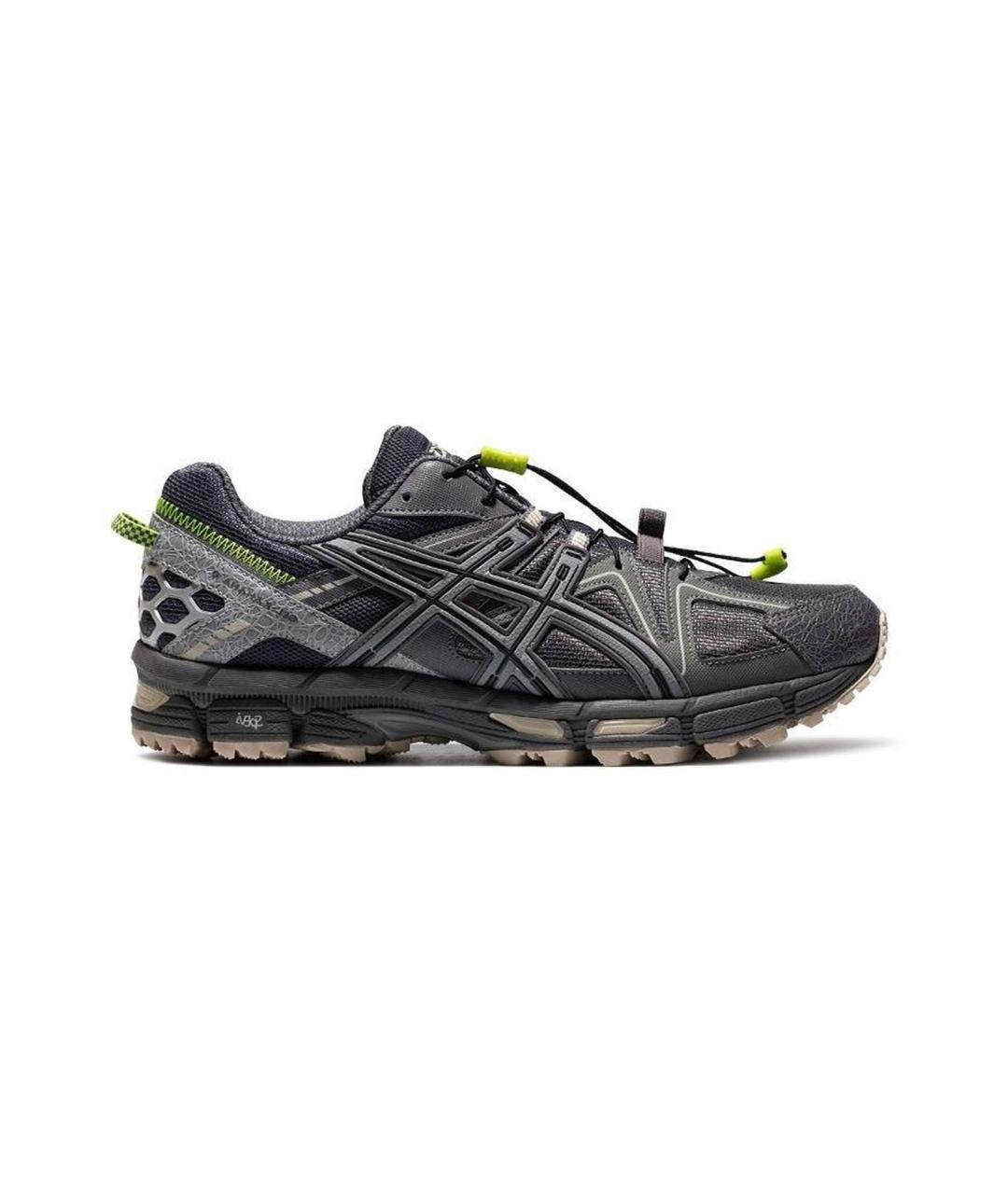 ASICS Антрацитовые низкие кроссовки / кеды, фото 9