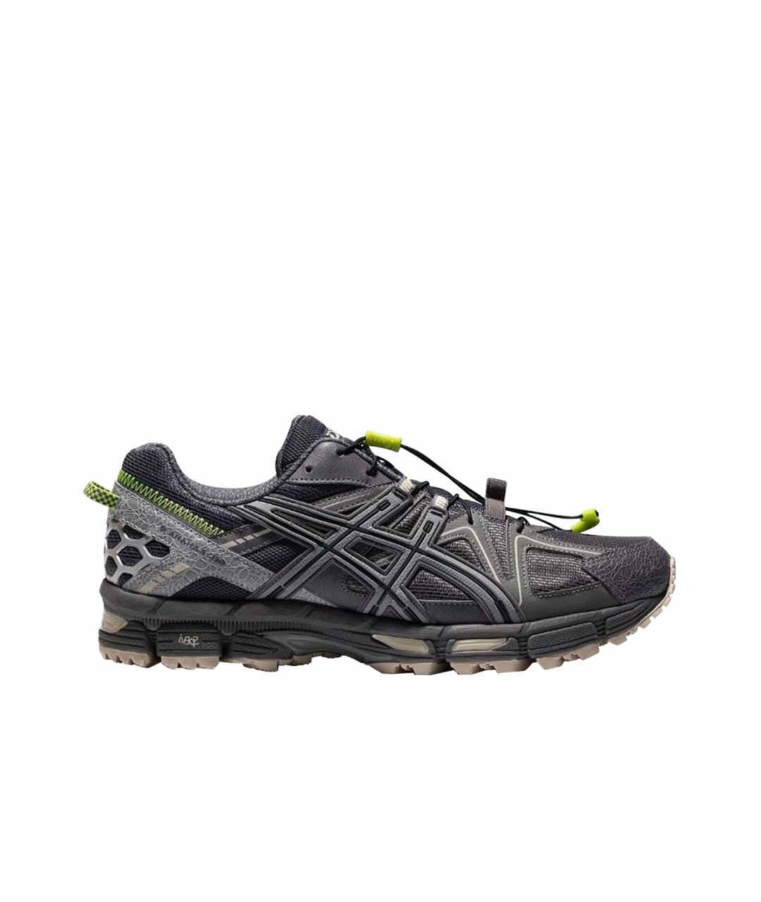 ASICS Антрацитовые низкие кроссовки / кеды, фото 1
