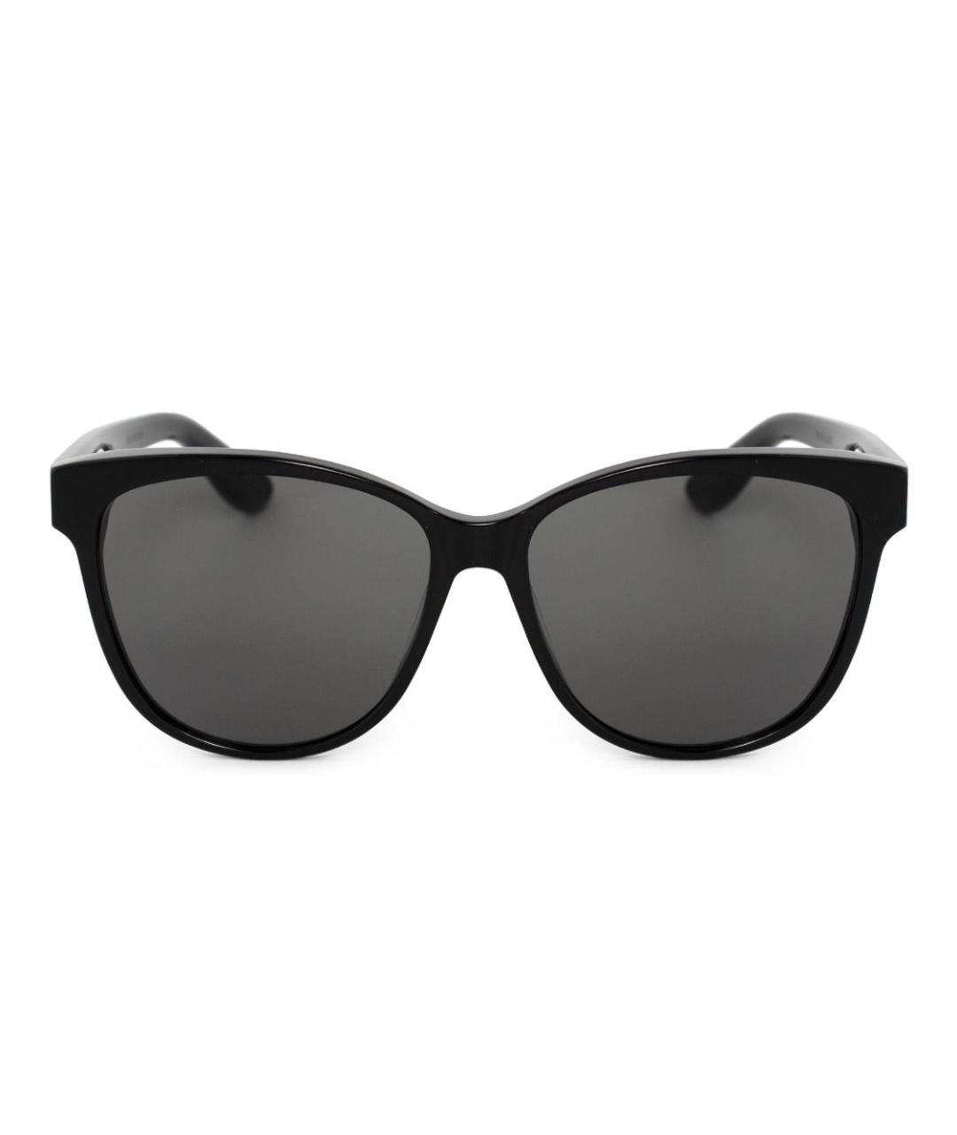 SAINT LAURENT Черные пластиковые солнцезащитные очки, фото 2