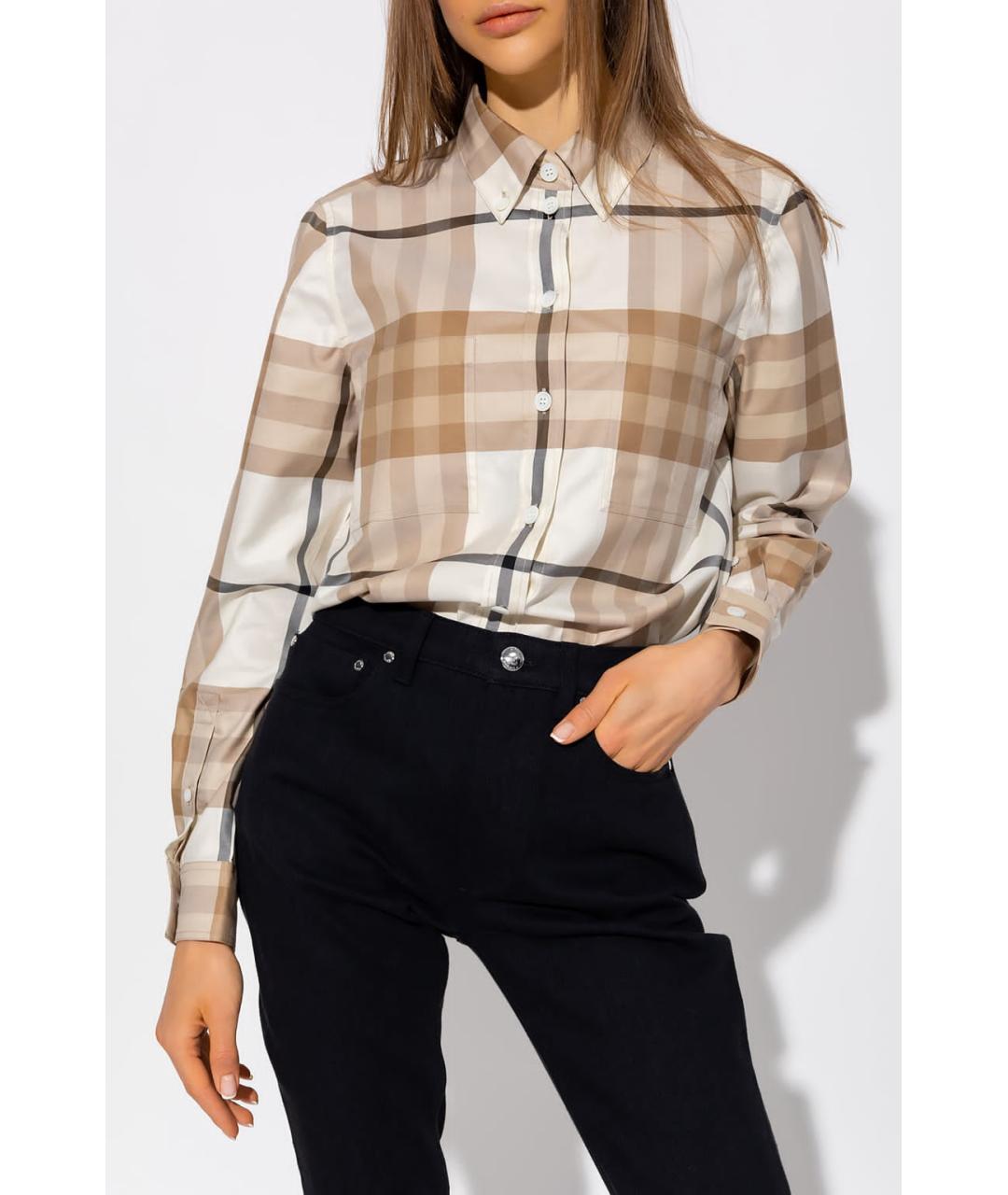 BURBERRY Мульти рубашка, фото 2