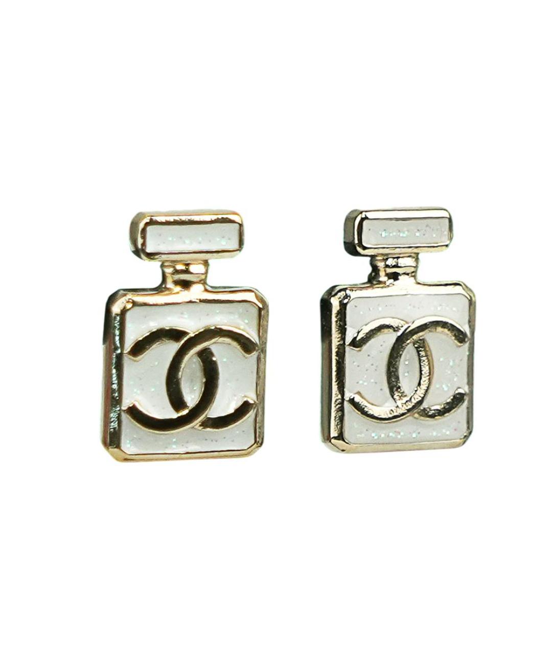 CHANEL Металлические серьги, фото 1