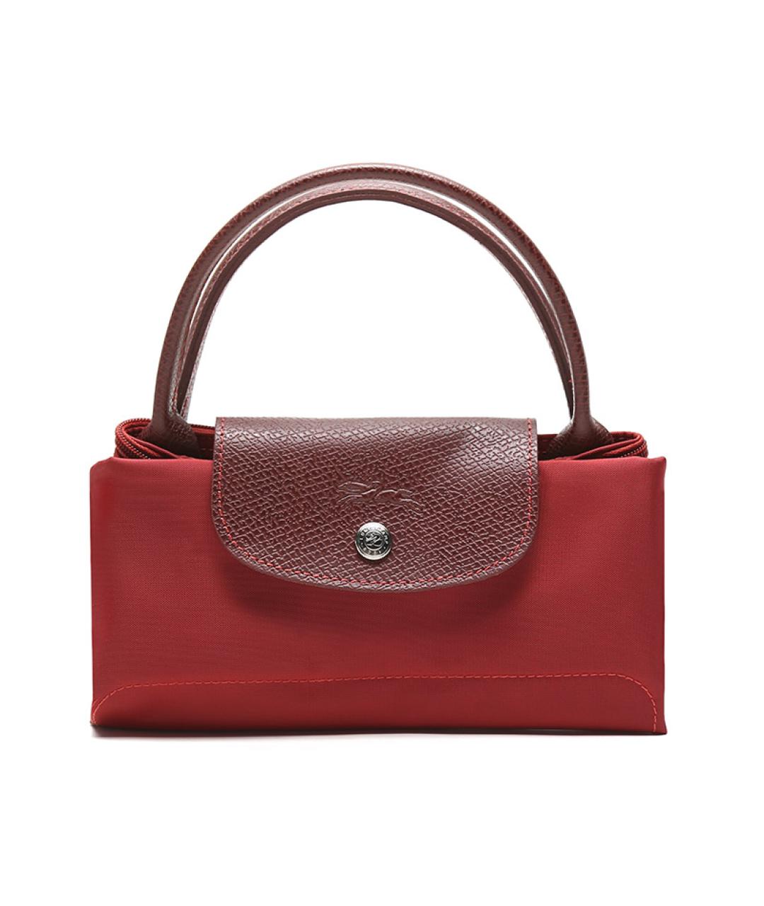 LONGCHAMP Красная сумка тоут, фото 7