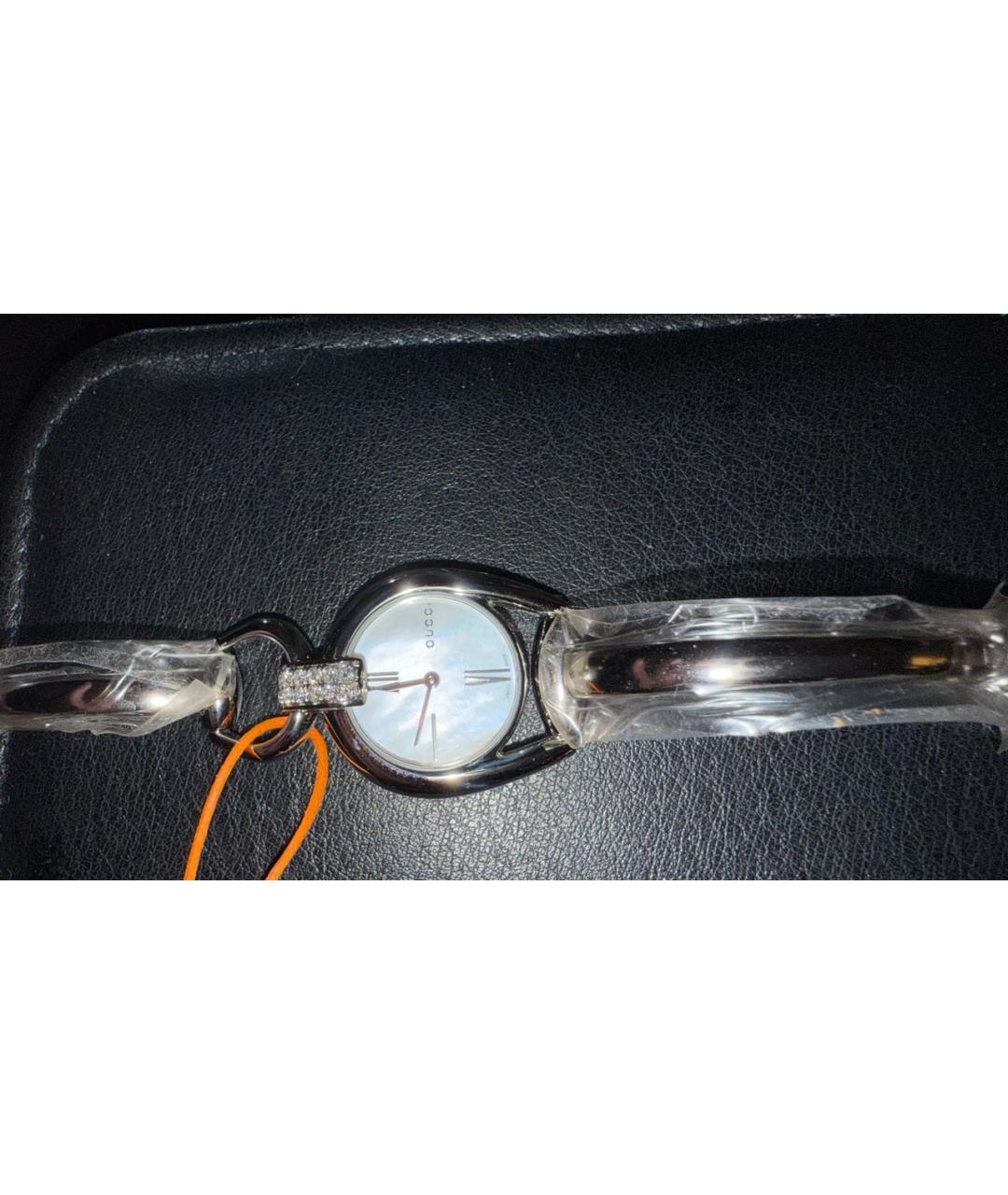 GUCCI Серебряные часы, фото 7