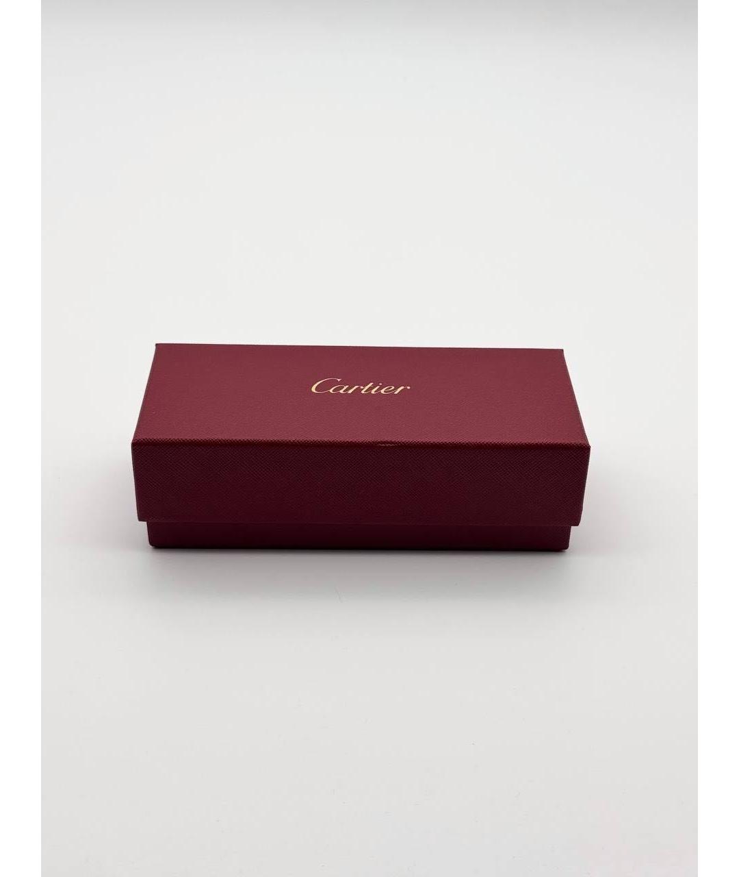 CARTIER Серебряные металлические солнцезащитные очки, фото 5