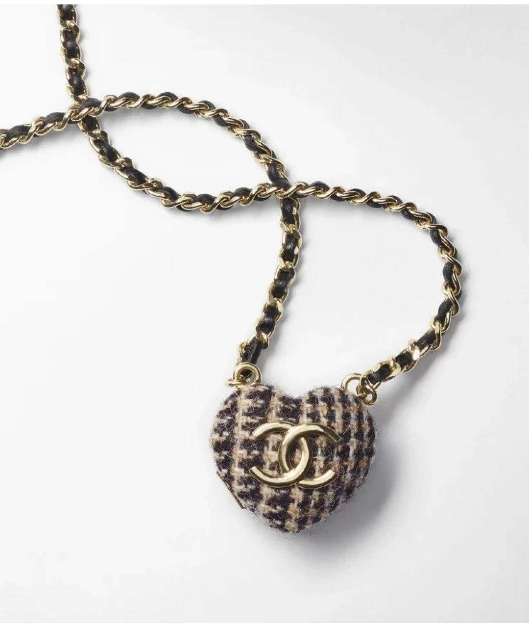CHANEL Серая подвеска, фото 5