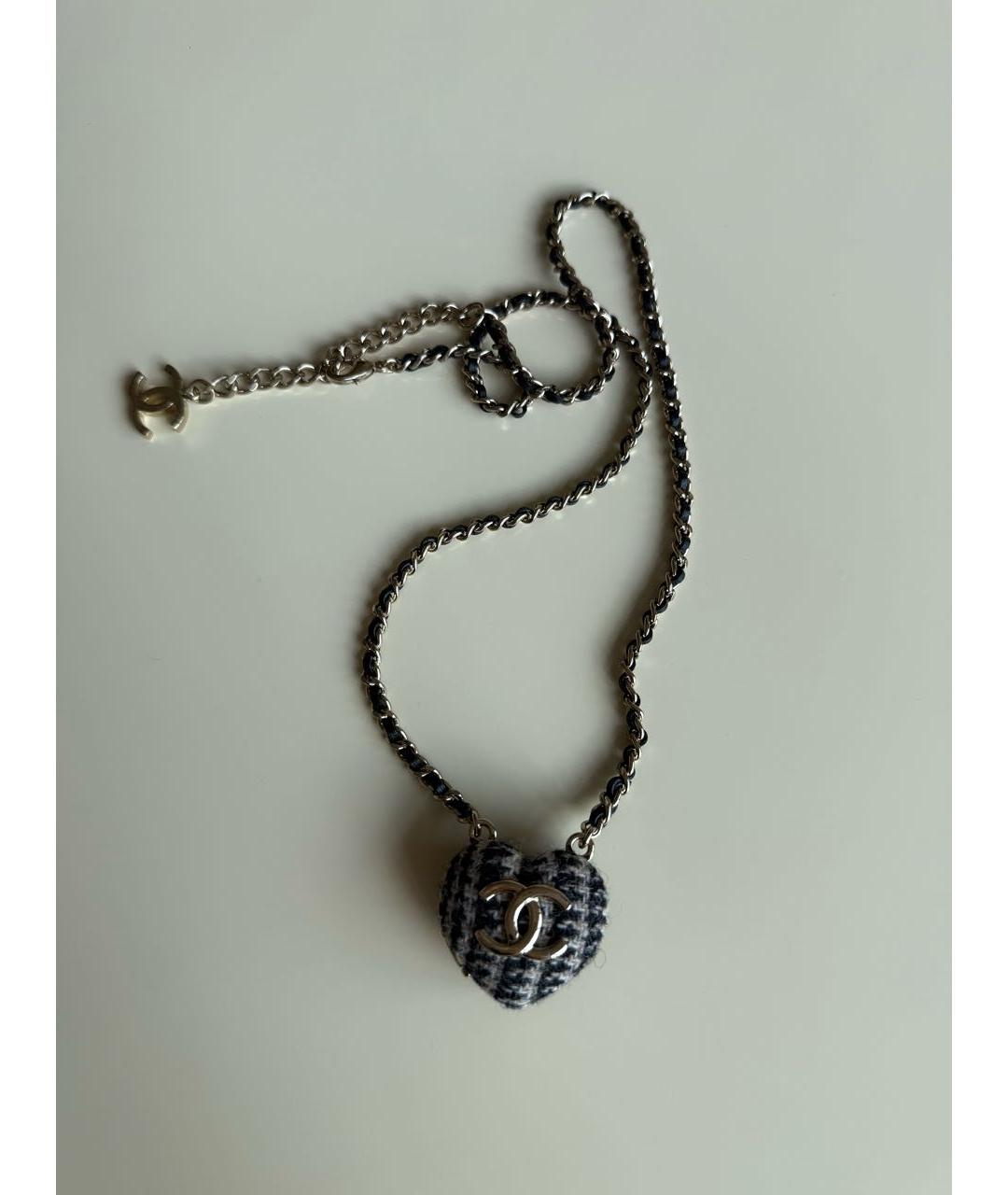 CHANEL Серая подвеска, фото 2