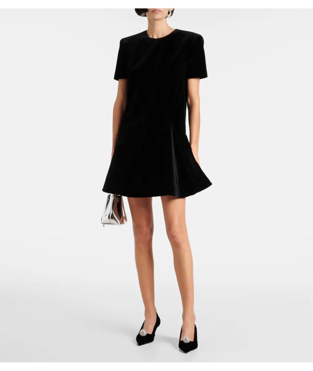 VALENTINO Черное коктейльное платье, фото 2