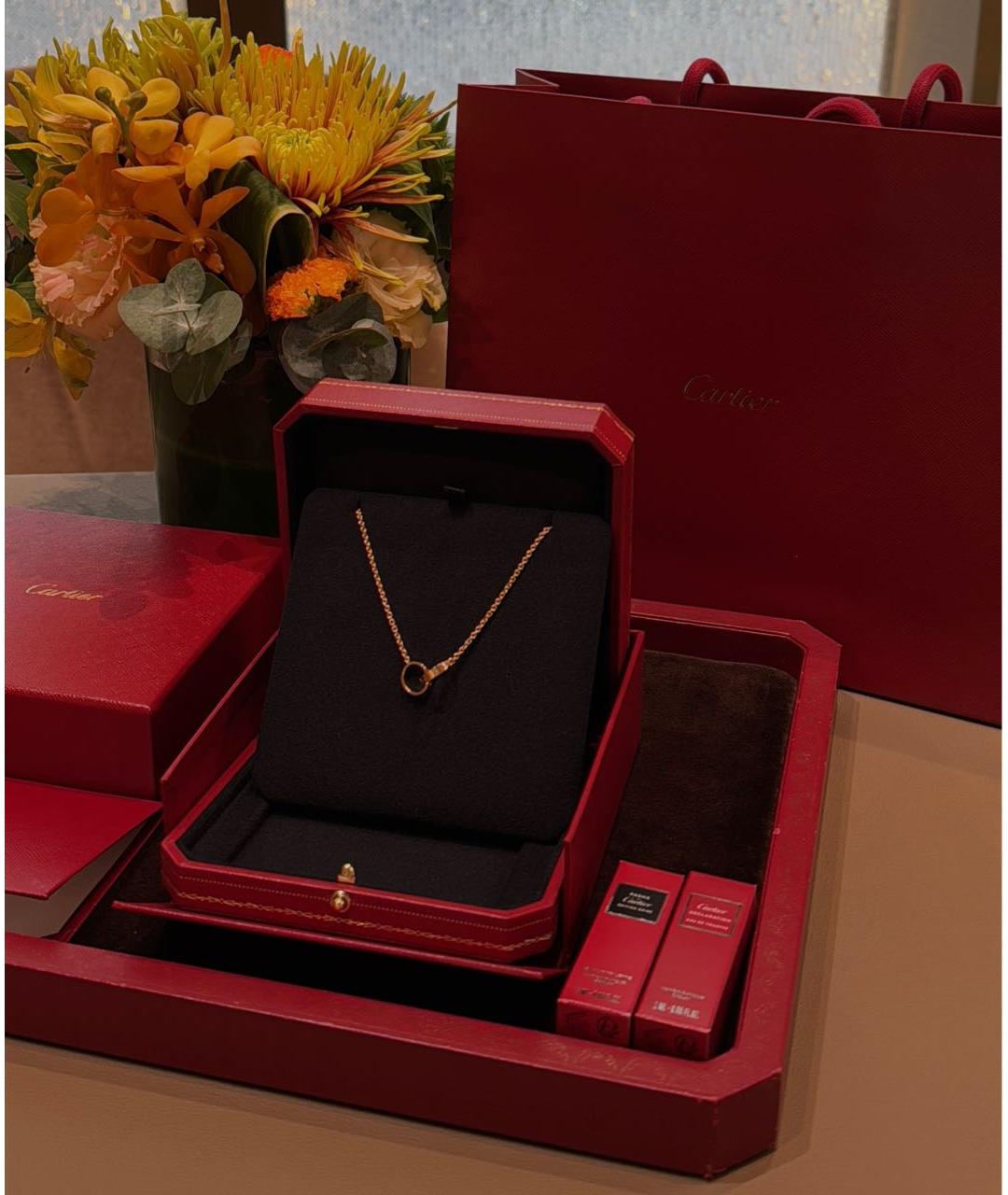 CARTIER Золотая подвеска из розового золота, фото 5