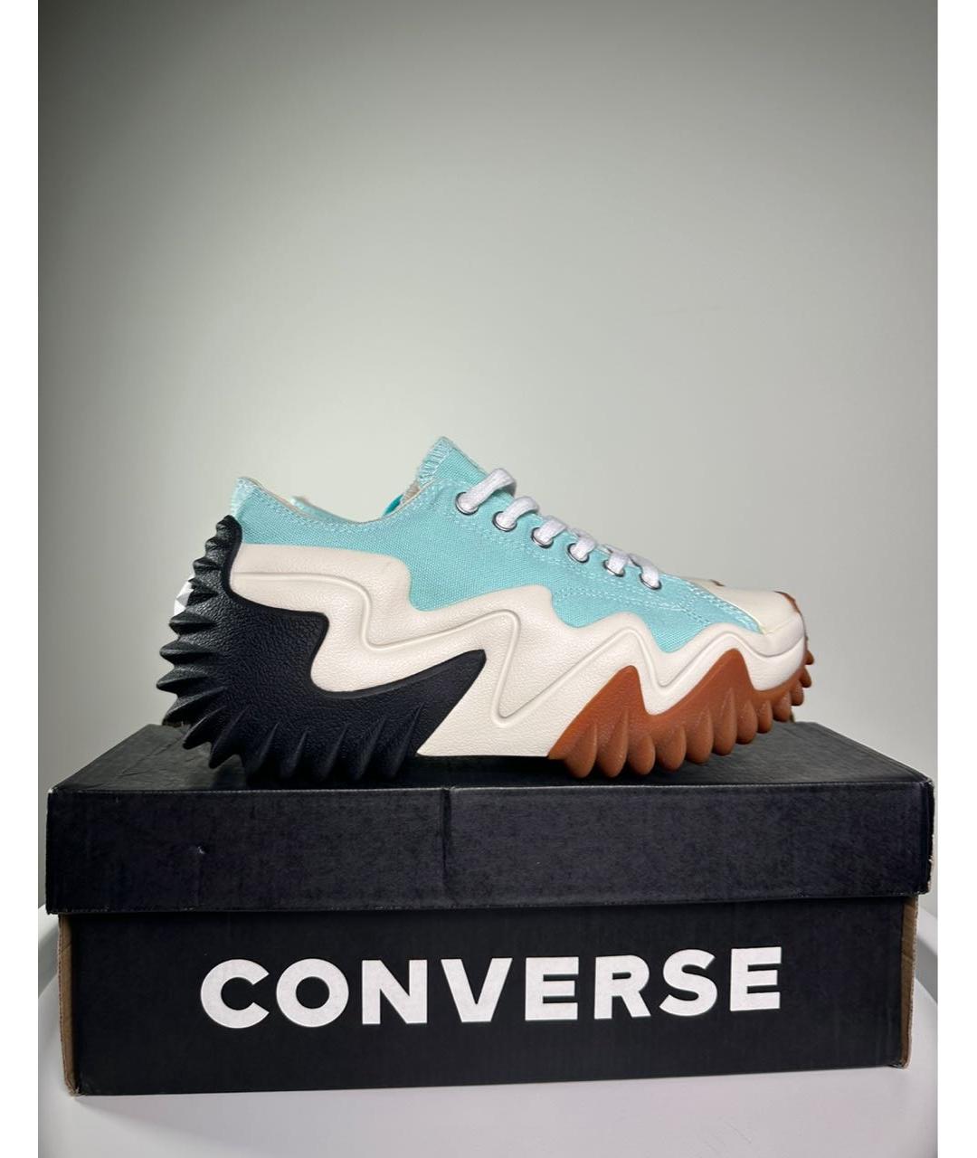 CONVERSE Голубые текстильные кеды, фото 7