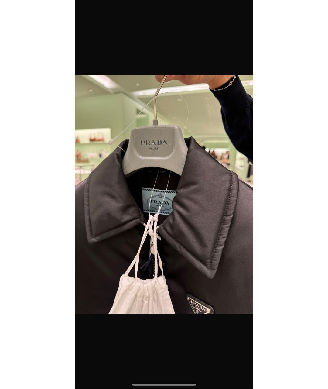 PRADA Черная куртка, фото 4