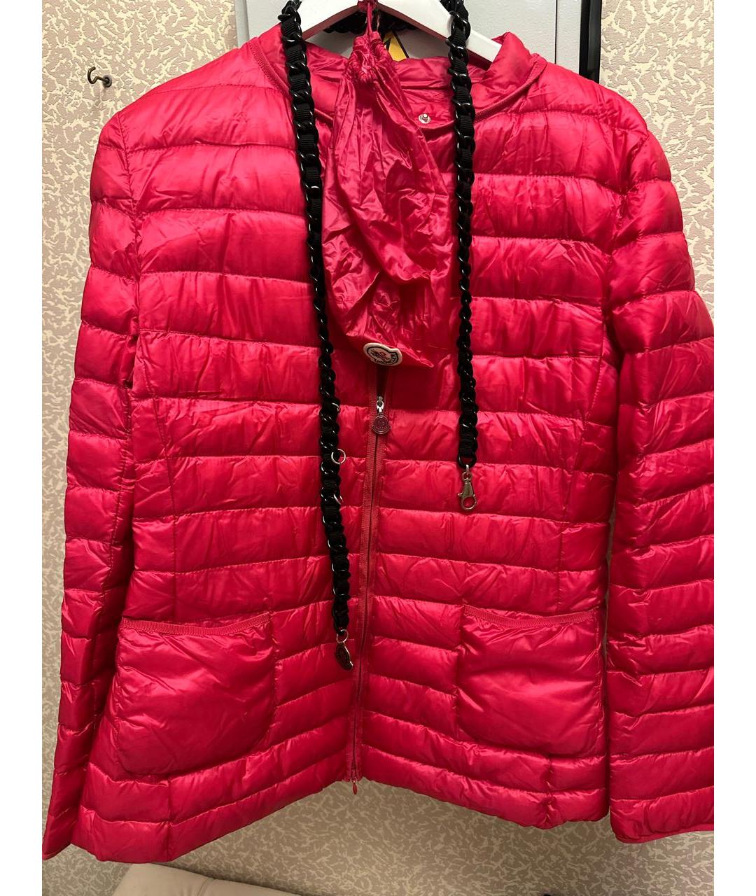 MONCLER Коралловая куртка, фото 2