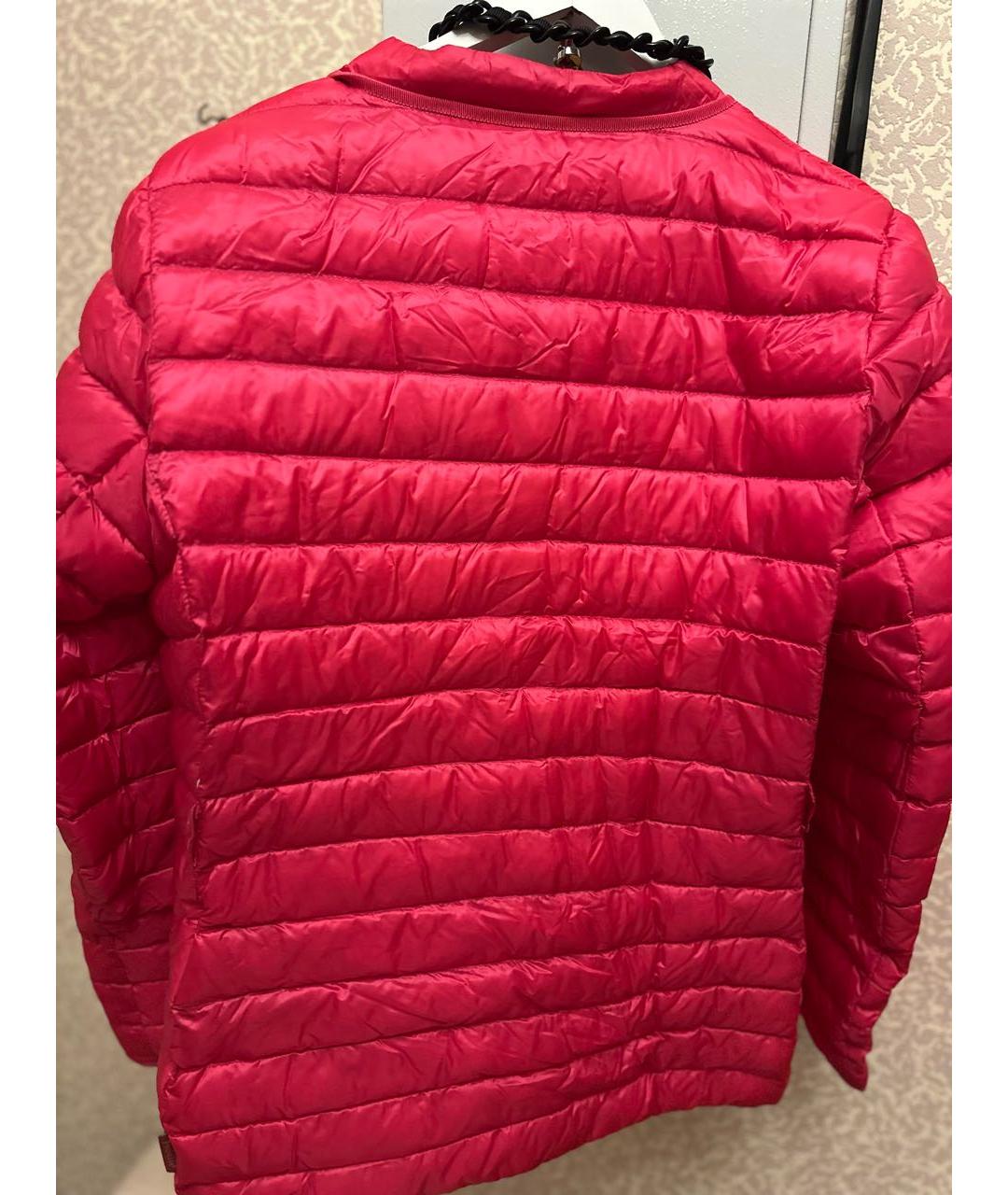 MONCLER Коралловая куртка, фото 3