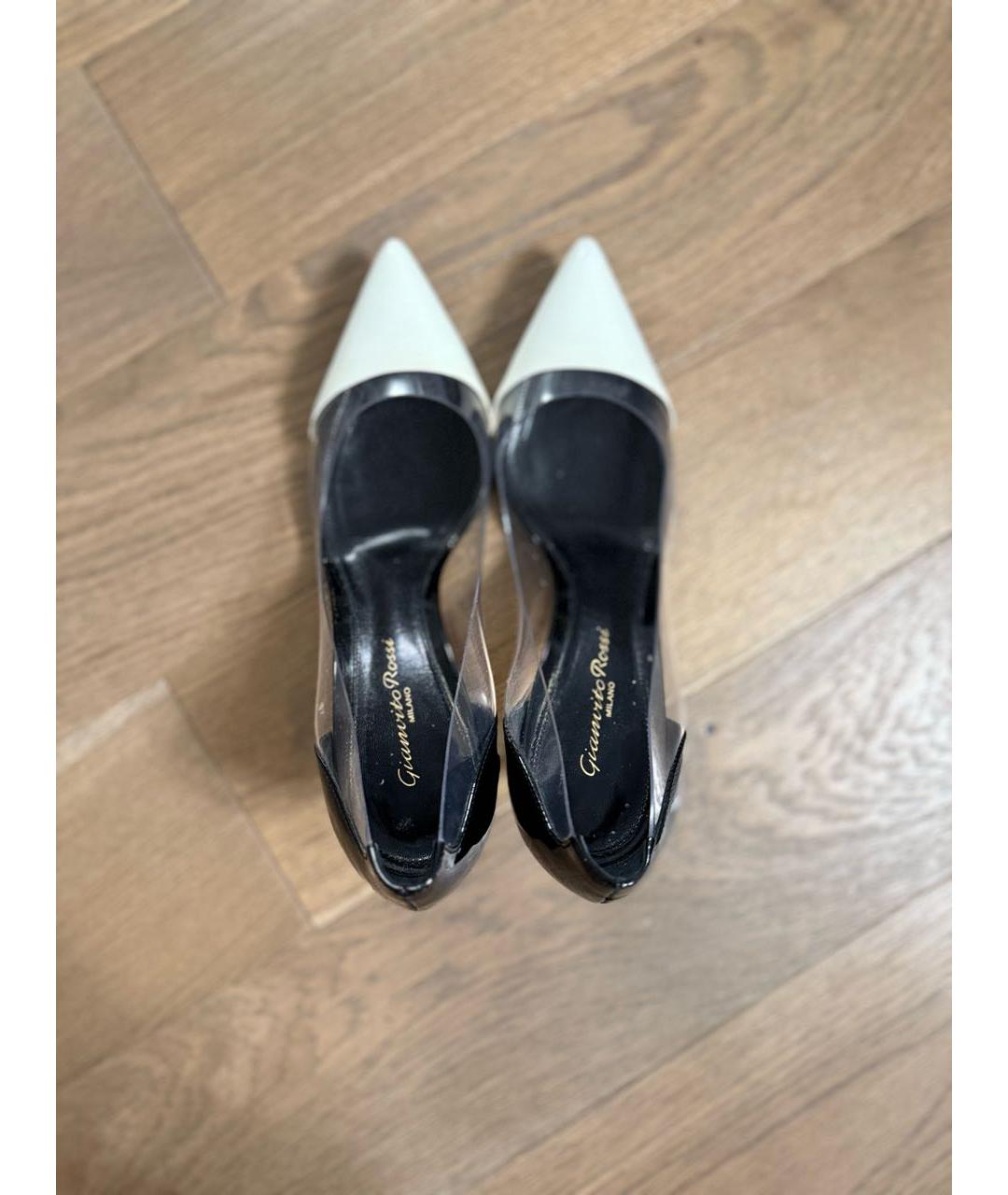 GIANVITO ROSSI Черные туфли из лакированной кожи, фото 3