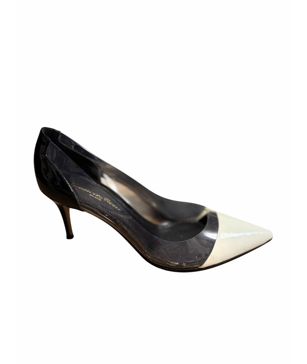 GIANVITO ROSSI Черные туфли из лакированной кожи, фото 1