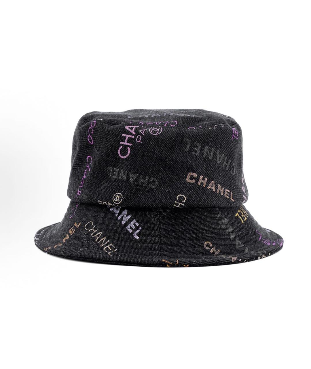 CHANEL Антрацитовая панама, фото 7