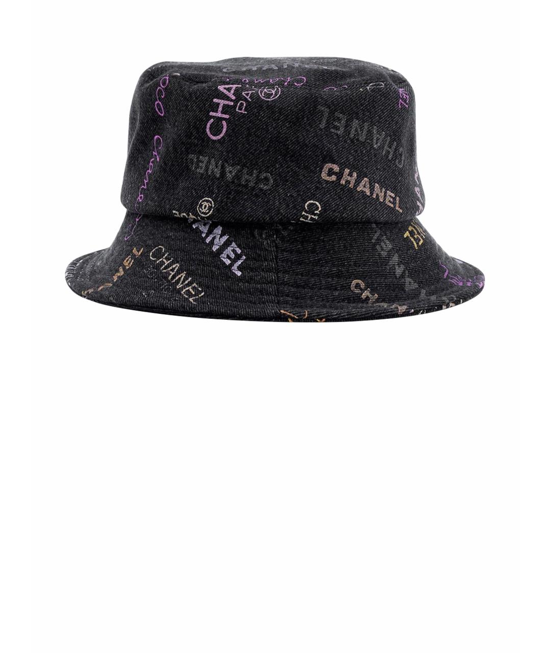 CHANEL Антрацитовая панама, фото 1