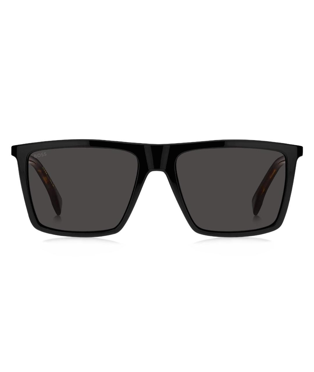 HUGO BOSS Коричневые пластиковые солнцезащитные очки, фото 2