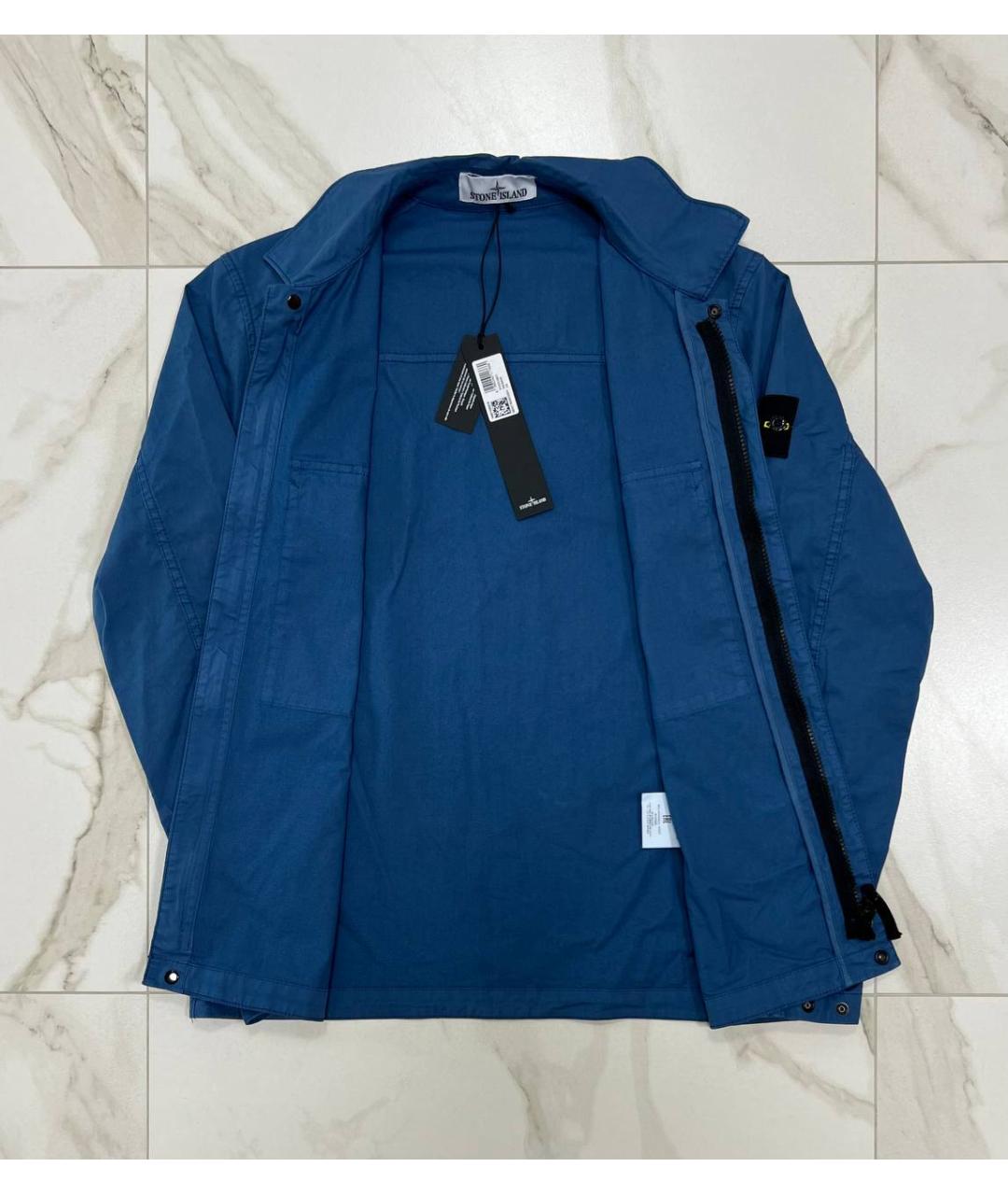STONE ISLAND Синяя куртка, фото 5