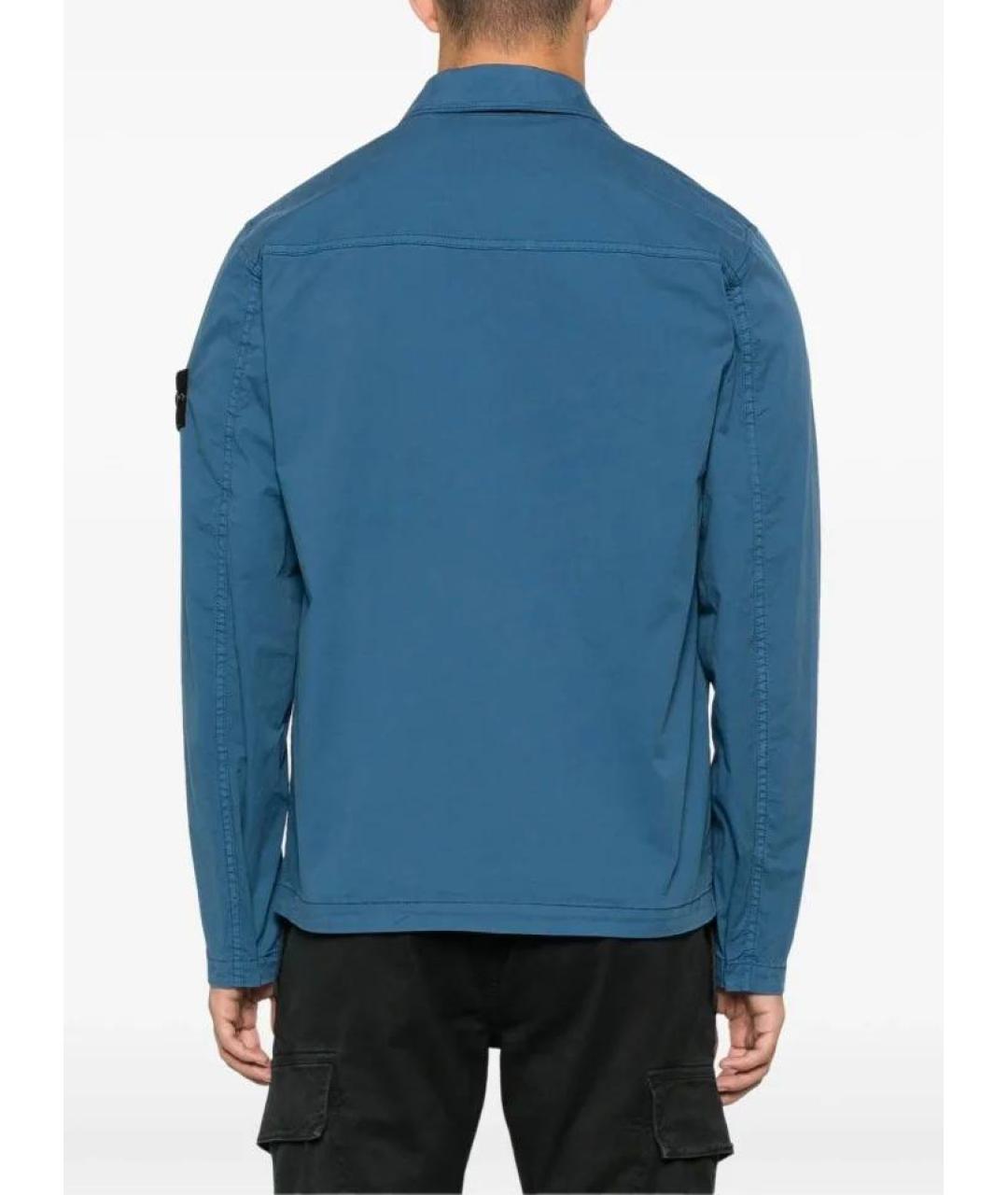 STONE ISLAND Синяя куртка, фото 9