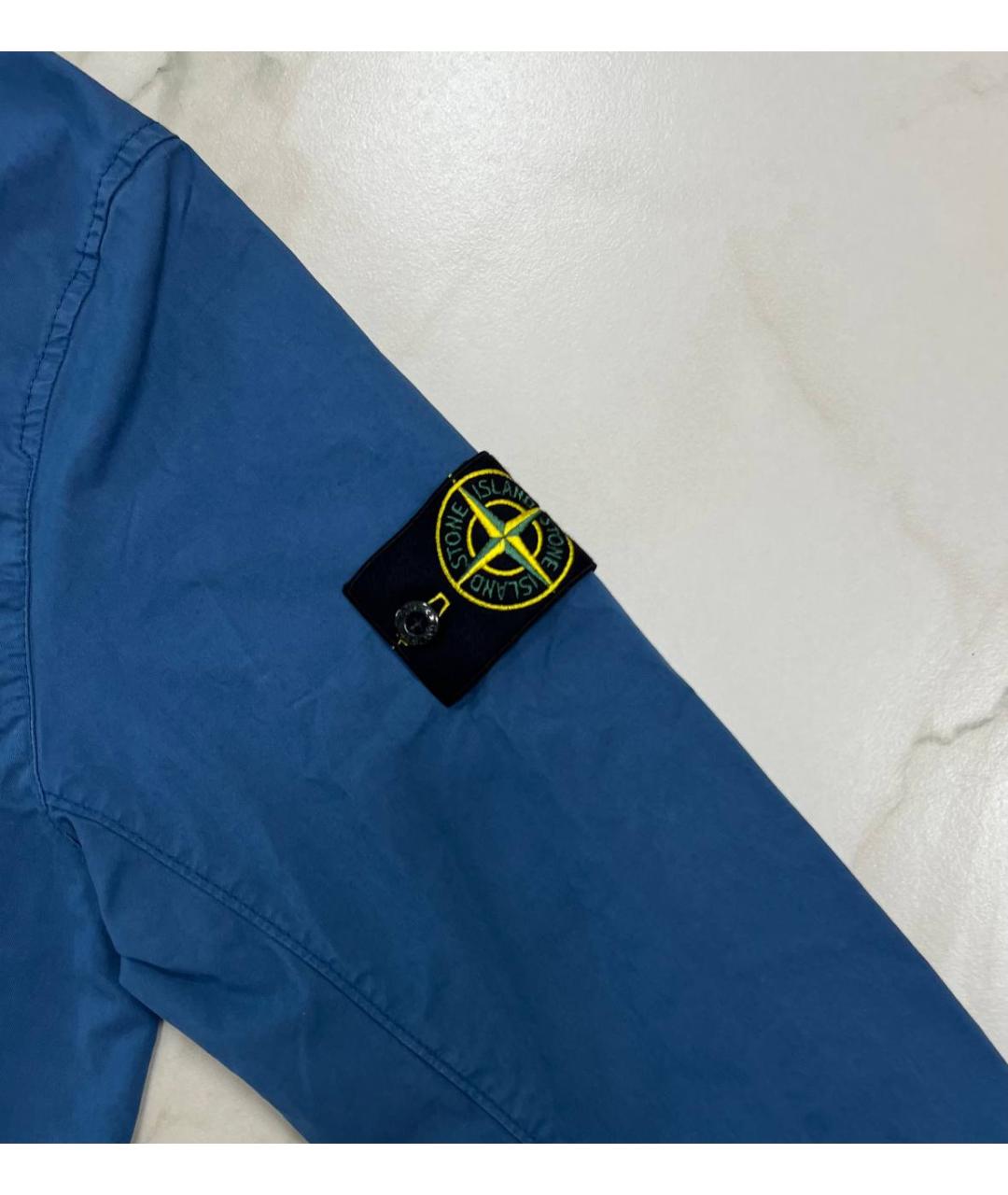 STONE ISLAND Синяя куртка, фото 3