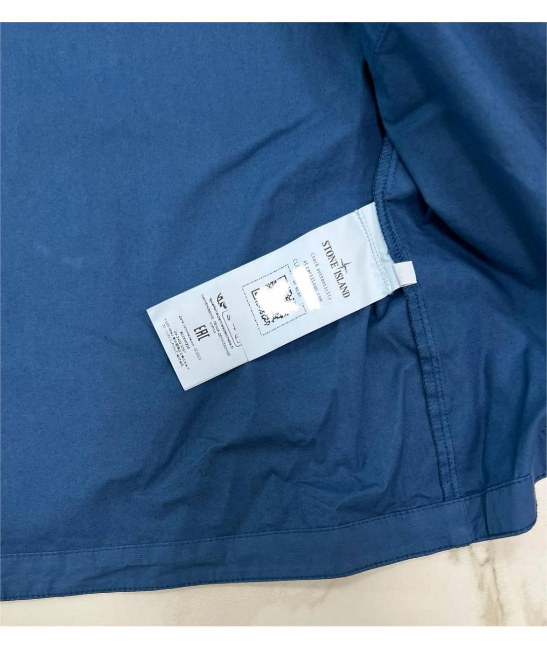 STONE ISLAND Синяя куртка, фото 6