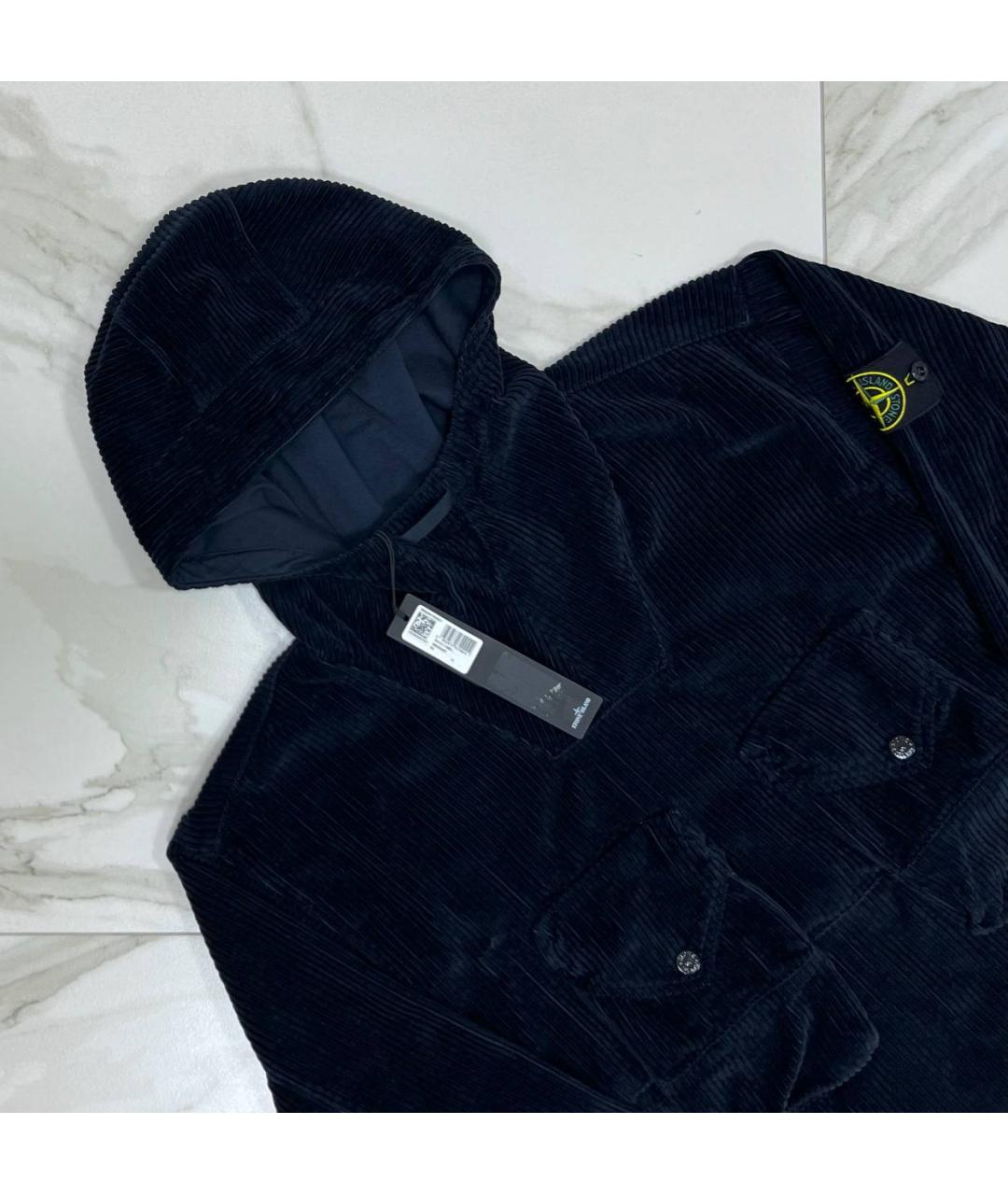STONE ISLAND Черная куртка, фото 2
