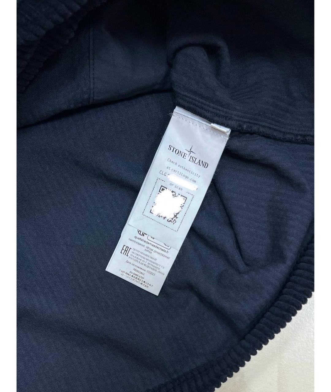 STONE ISLAND Черная куртка, фото 5