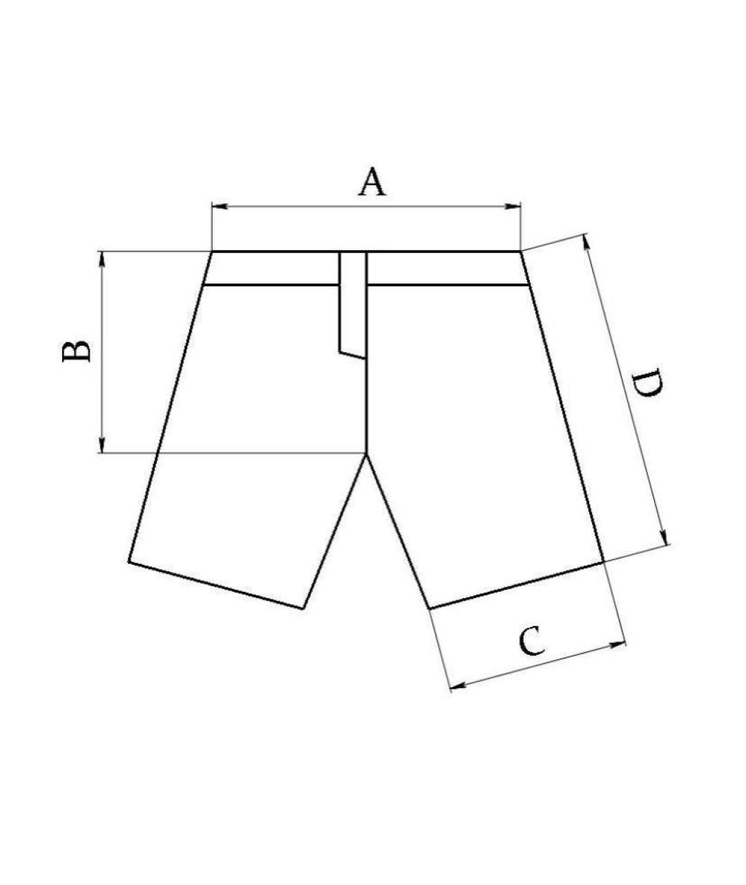 STONE ISLAND Черные шорты, фото 4