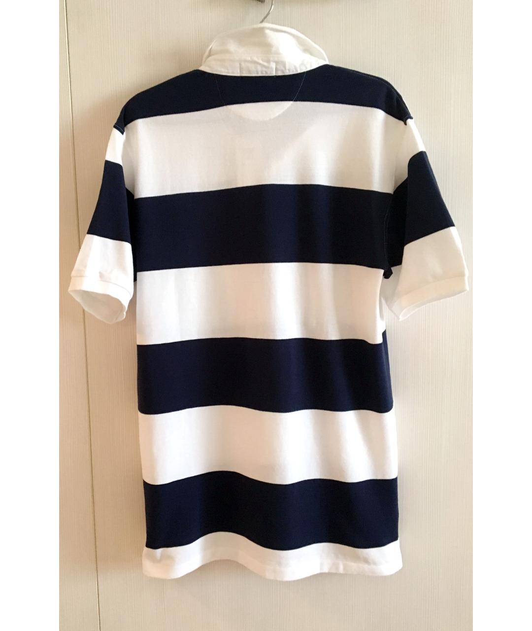 POLO RALPH LAUREN Мульти хлопковое поло с коротким рукавом, фото 4
