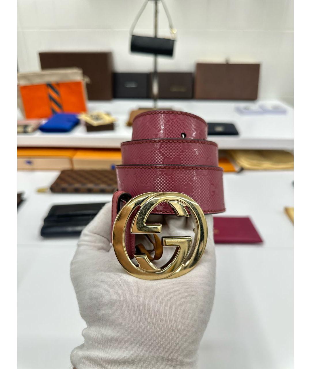 GUCCI Кожаный ремень, фото 2