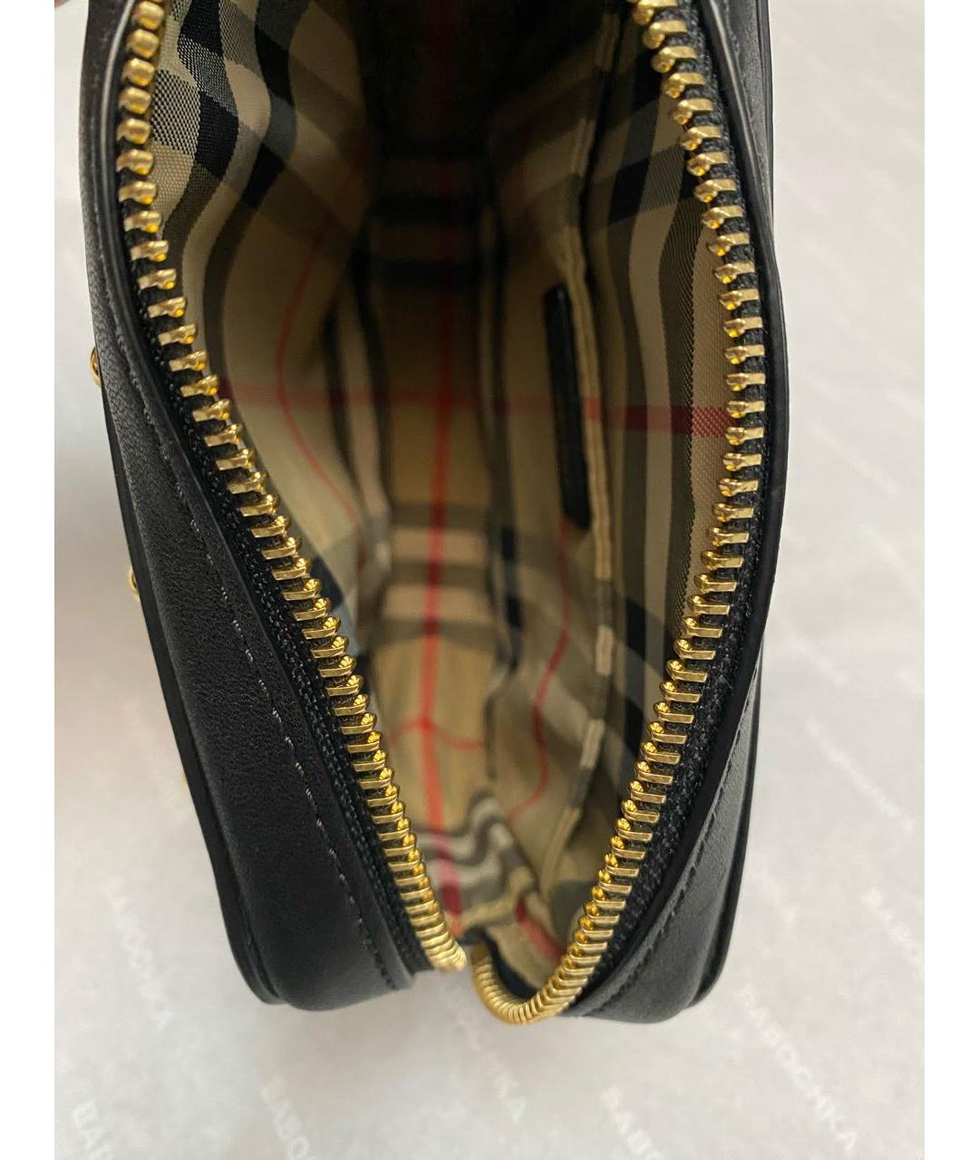 BURBERRY Кожаная поясная сумка, фото 4