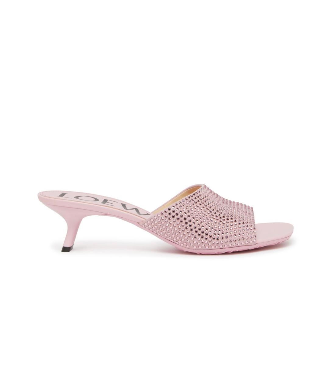 LOEWE Розовые мюли, фото 1