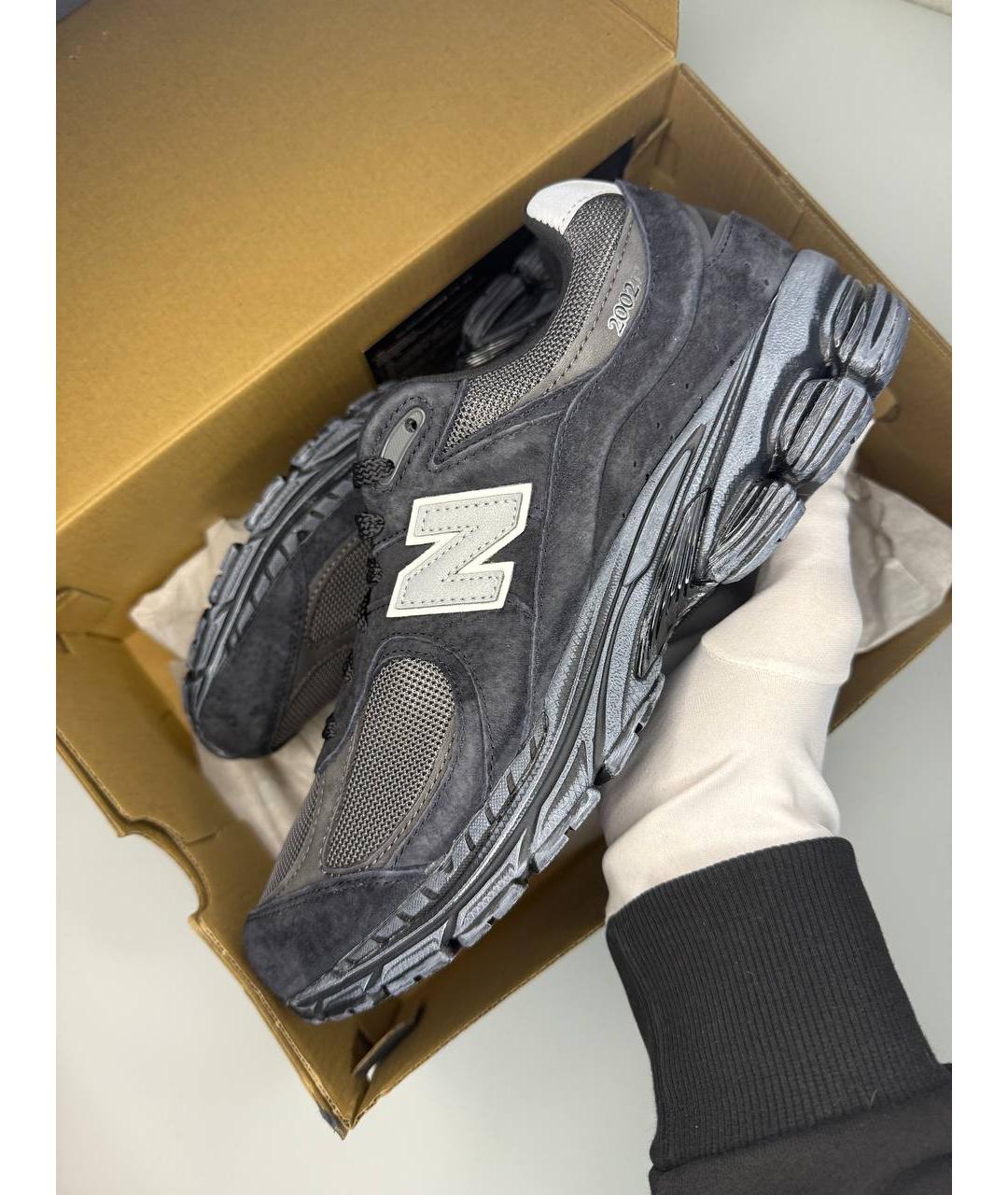 NEW BALANCE Серые низкие кроссовки / кеды, фото 3