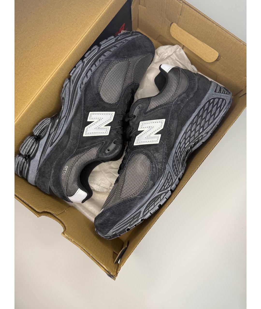 NEW BALANCE Серые низкие кроссовки / кеды, фото 2