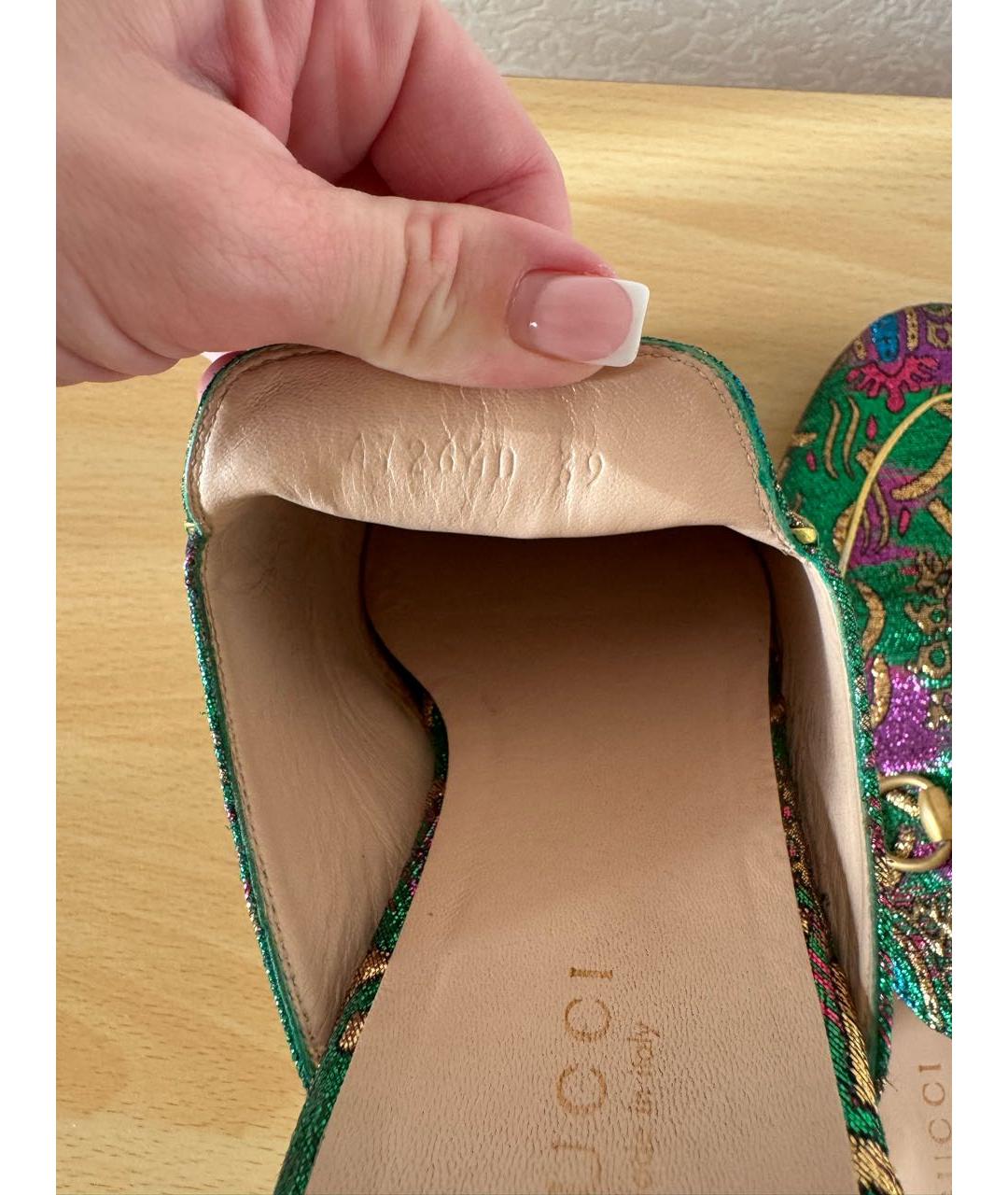 GUCCI Мульти мюли, фото 5