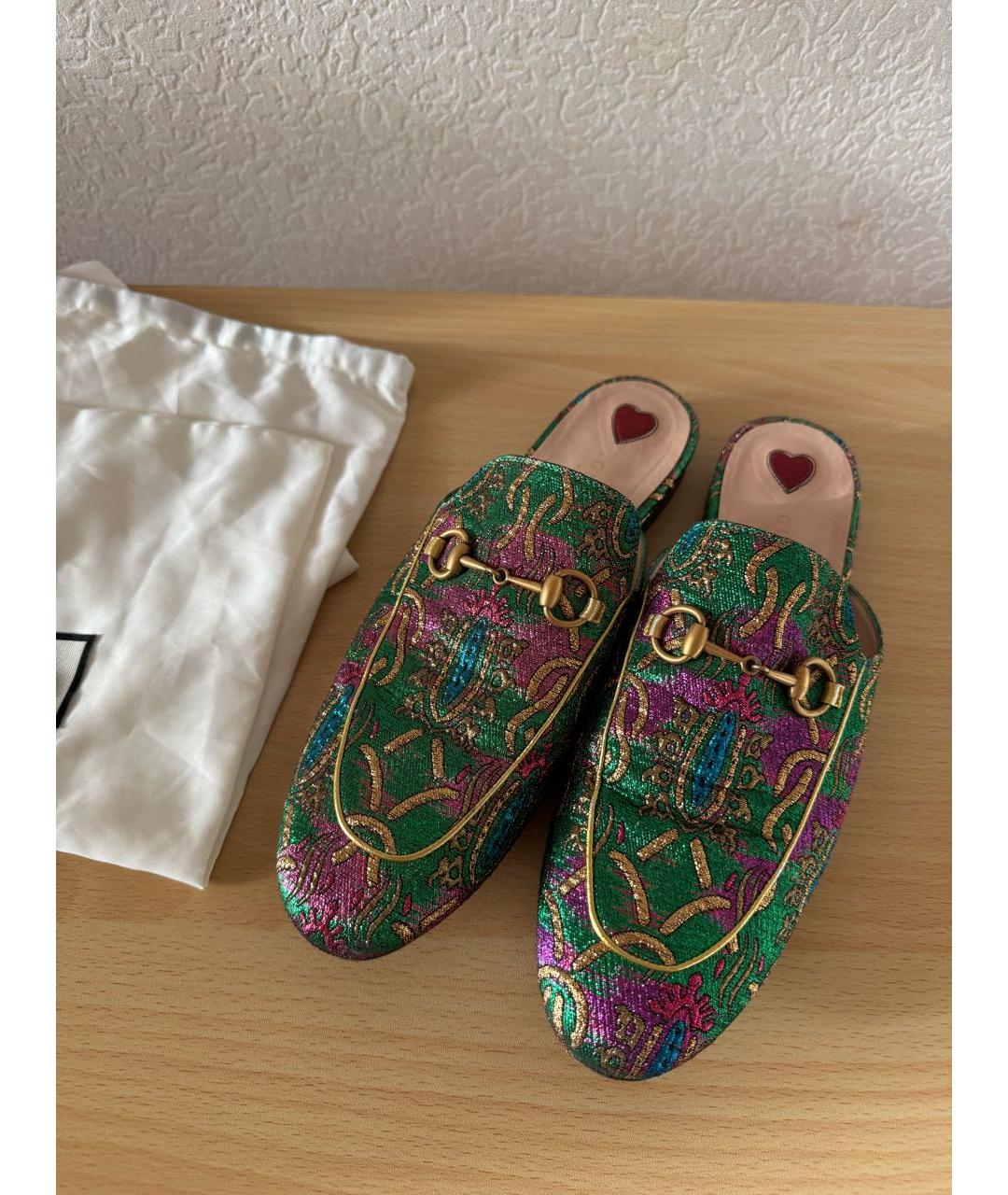 GUCCI Мульти мюли, фото 6