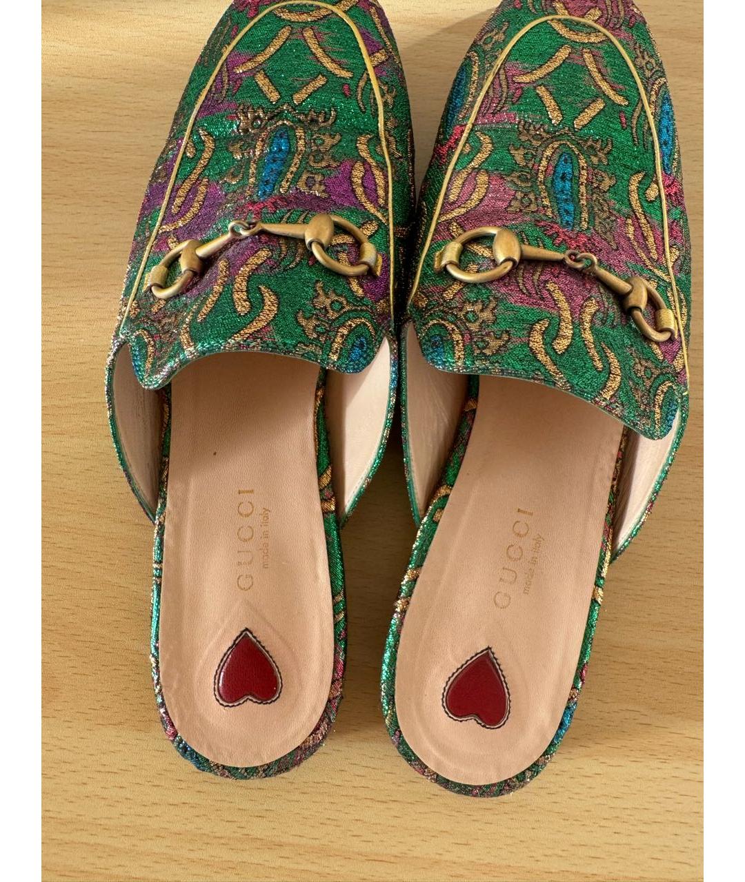 GUCCI Мульти мюли, фото 3
