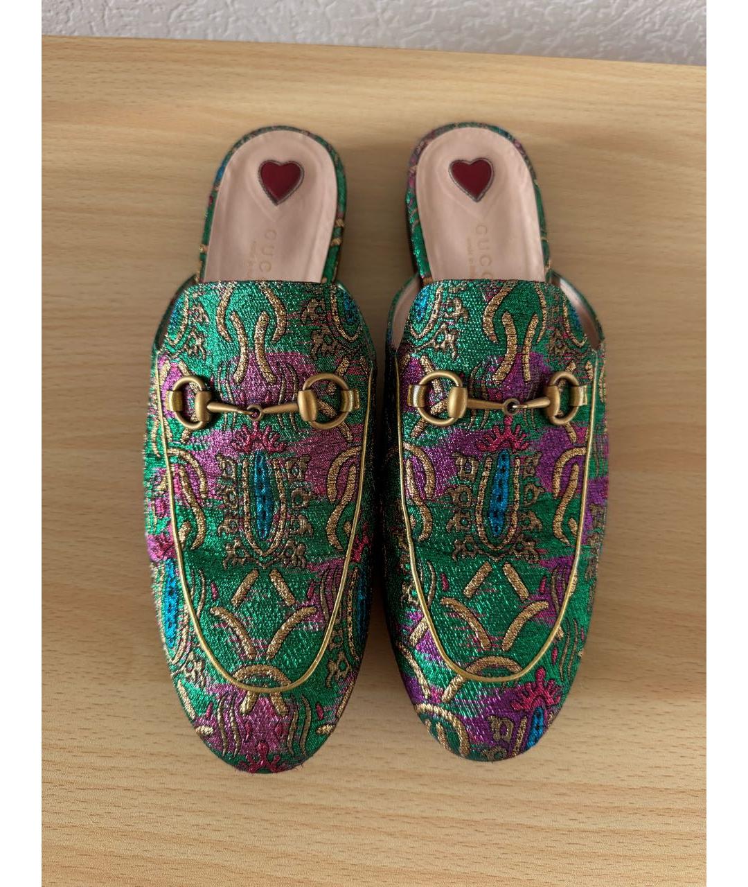 GUCCI Мульти мюли, фото 7