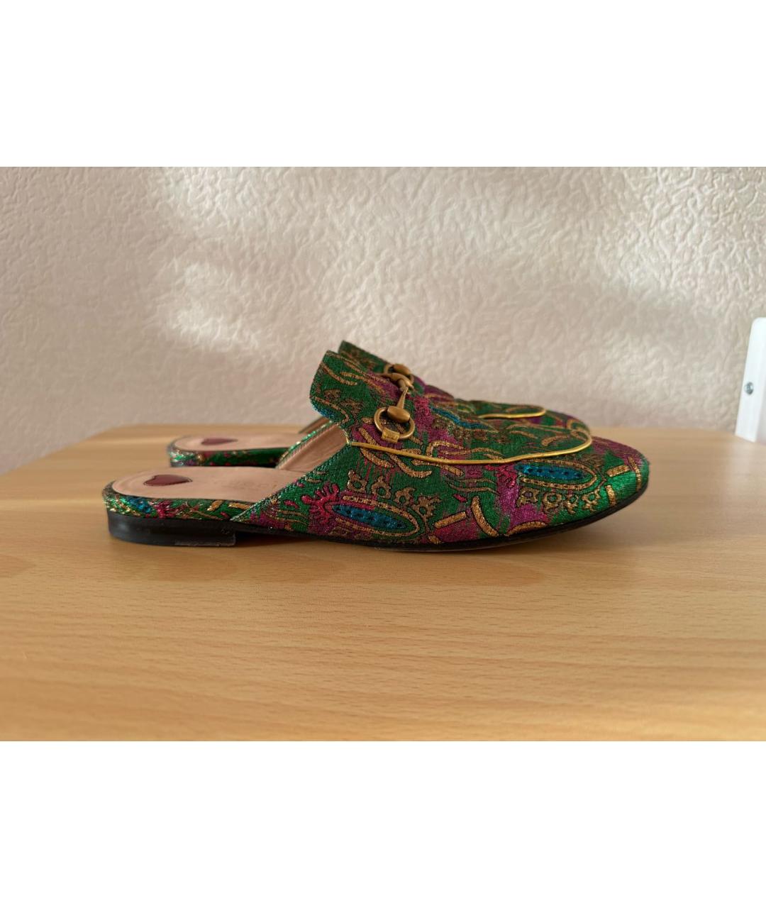GUCCI Мульти мюли, фото 8