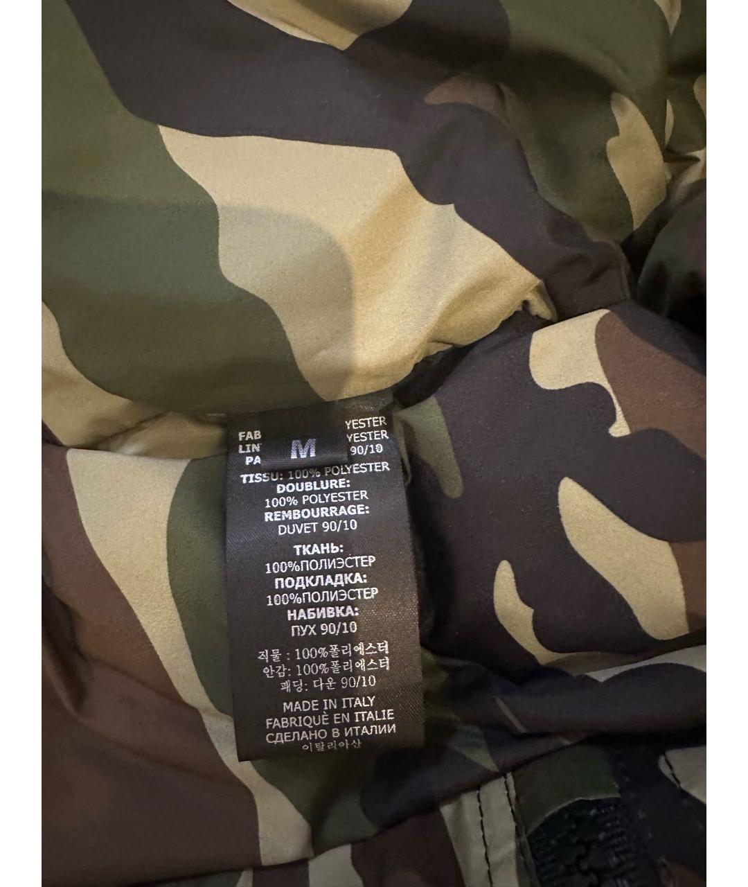 VETEMENTS Зеленый пуховик, фото 5